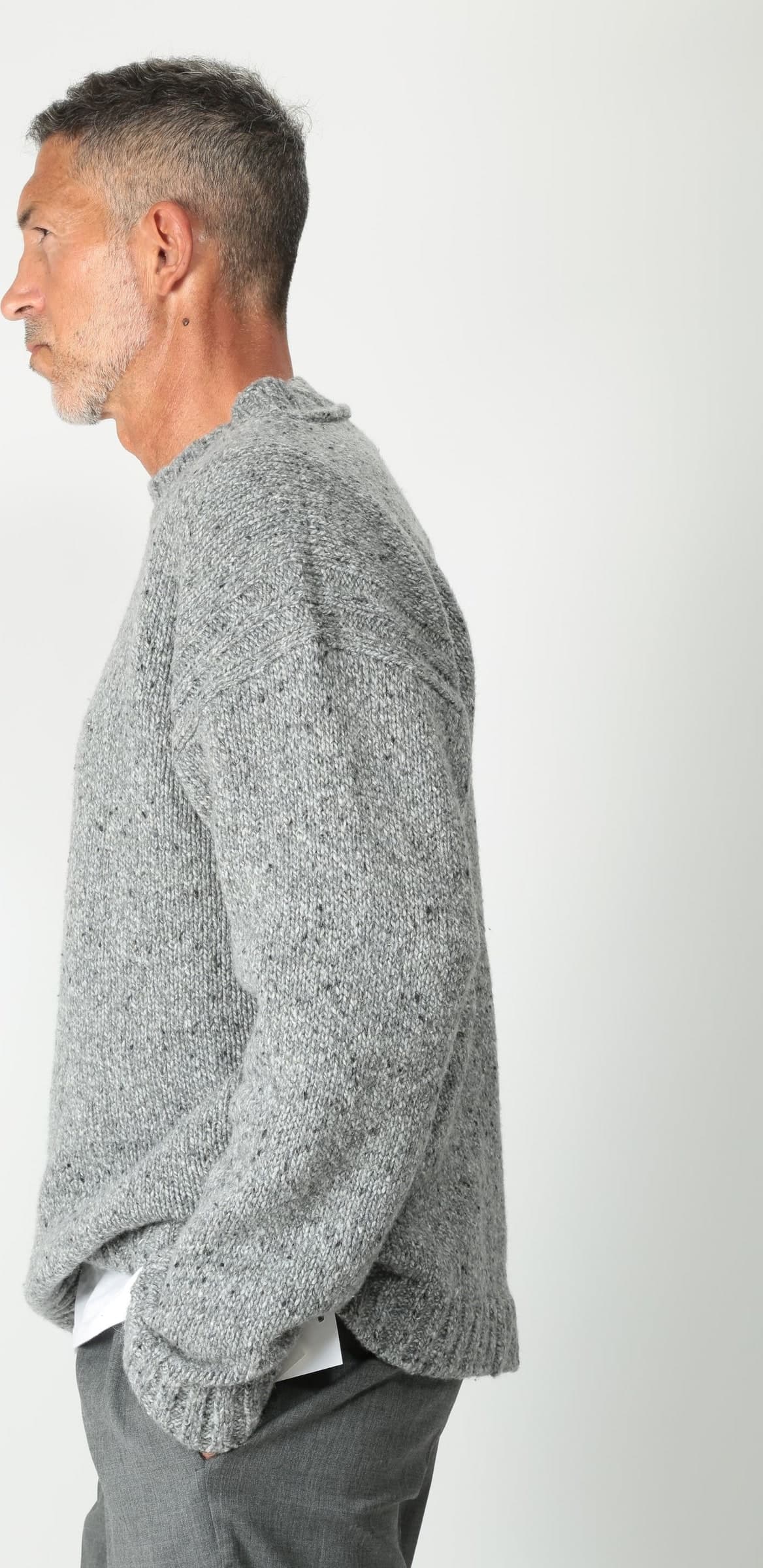AMARANTO AMARANTO MAGLIA EFFETTO SALE E PEPE - 2