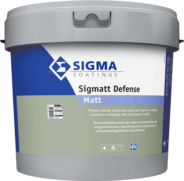 PITTURA SIGMATT DEFENSE BIANCO LT. 4 'SIGMA'