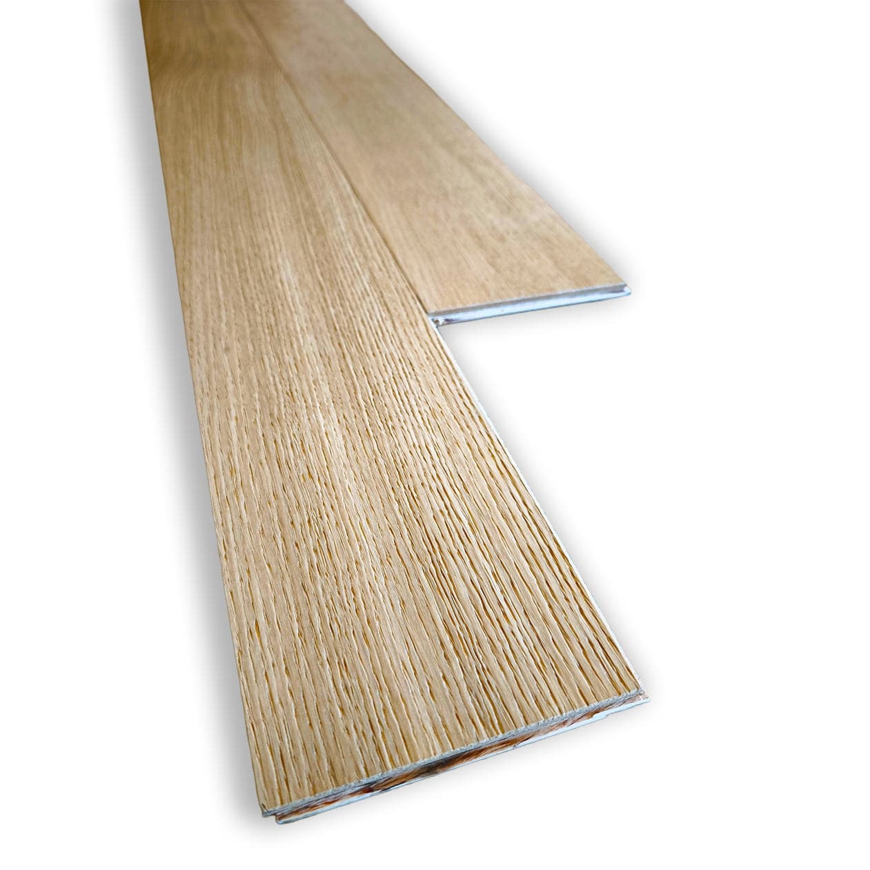 €24,99mq * STOCK GARBELOTTO * Lotto da 28mq di listone prefinito BISELLATO spazzolato verniciato ELEGANT ROVERE SELECT 14x120x1400 (3mm nobile) - 2