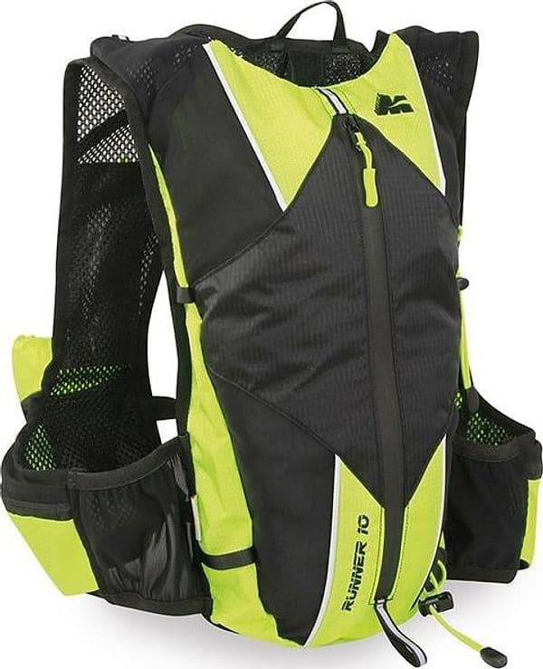 Marsupio Zaino RUNNER 10 Nero Giallo