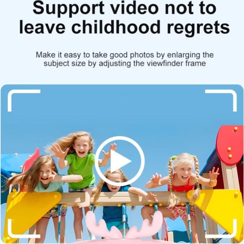 FOTOCAMERA PER BAMBINI CON STAMPA ISTANTANEA TERMICA PER FOTO VIDEO BATTERIA RICARICABILE - 3
