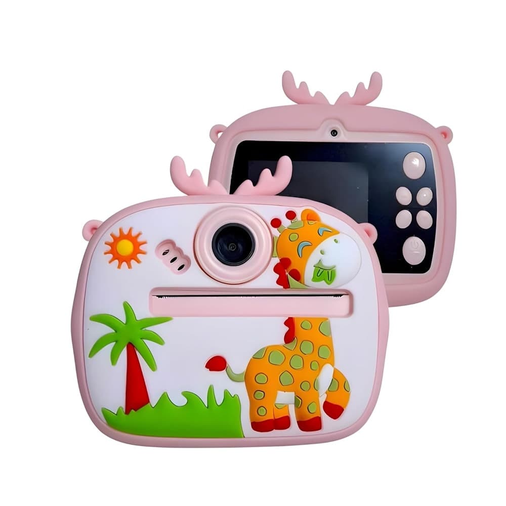 FOTOCAMERA PER BAMBINI CON STAMPA ISTANTANEA TERMICA PER FOTO VIDEO BATTERIA RICARICABILE - 7