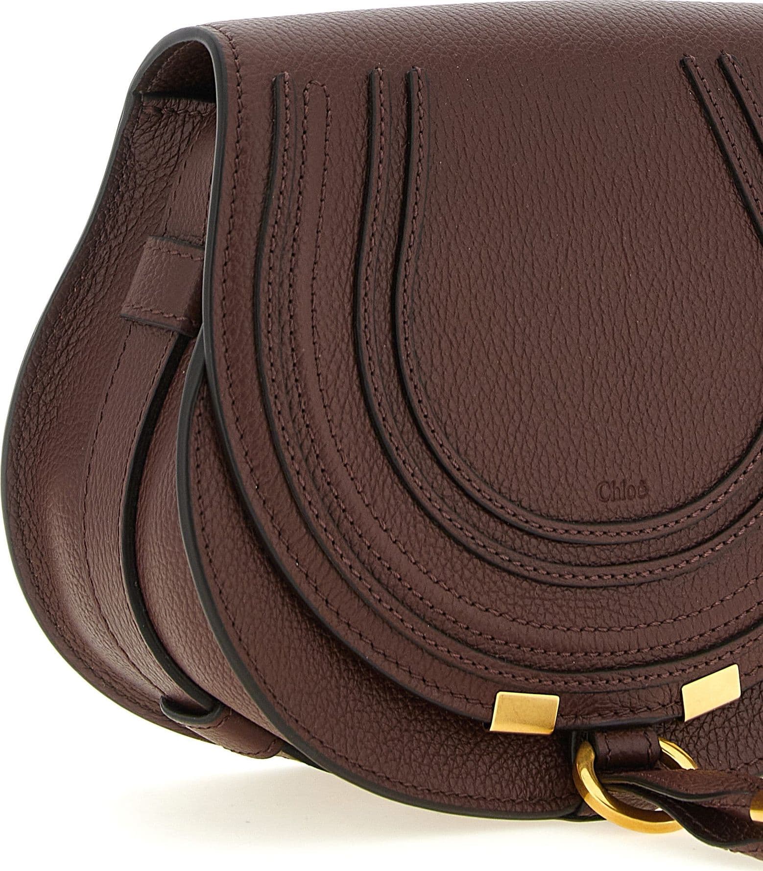 Chloé Brown Calfskin Crossbody Bag - 3