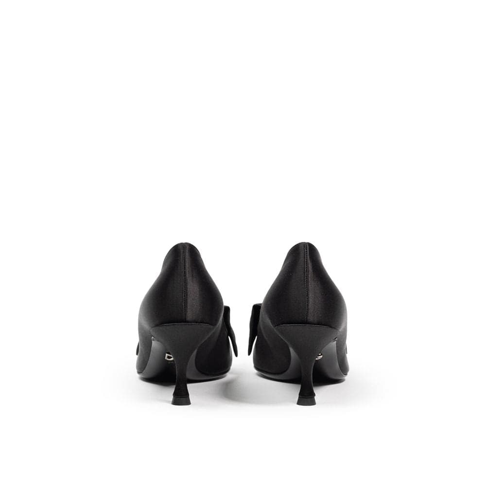 Dolce & Gabbana Black Viscose Pumps - 3