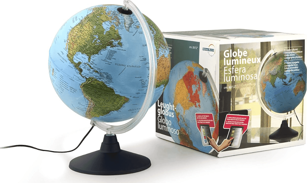 Tecnodidattica - Mappamondo Elite politico/mondo fisico 30Cm - 3