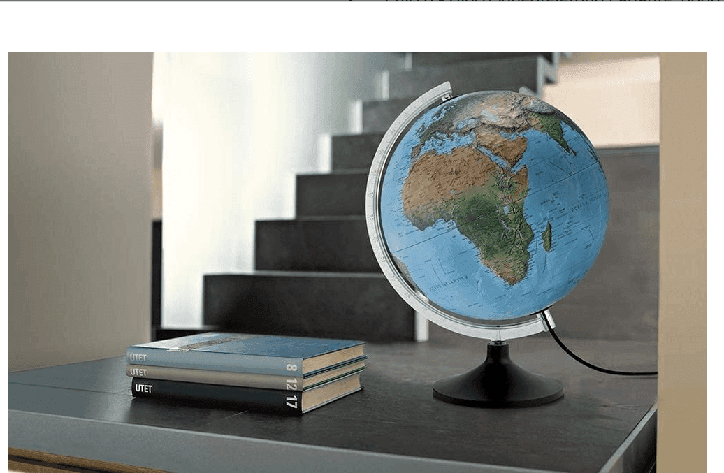 Tecnodidattica - Mappamondo Elite politico/mondo fisico 30Cm - 4