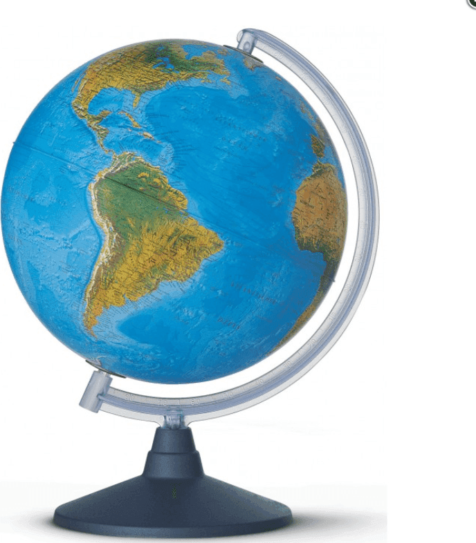 Tecnodidattica - Mappamondo Elite politico/mondo fisico 30Cm - 5
