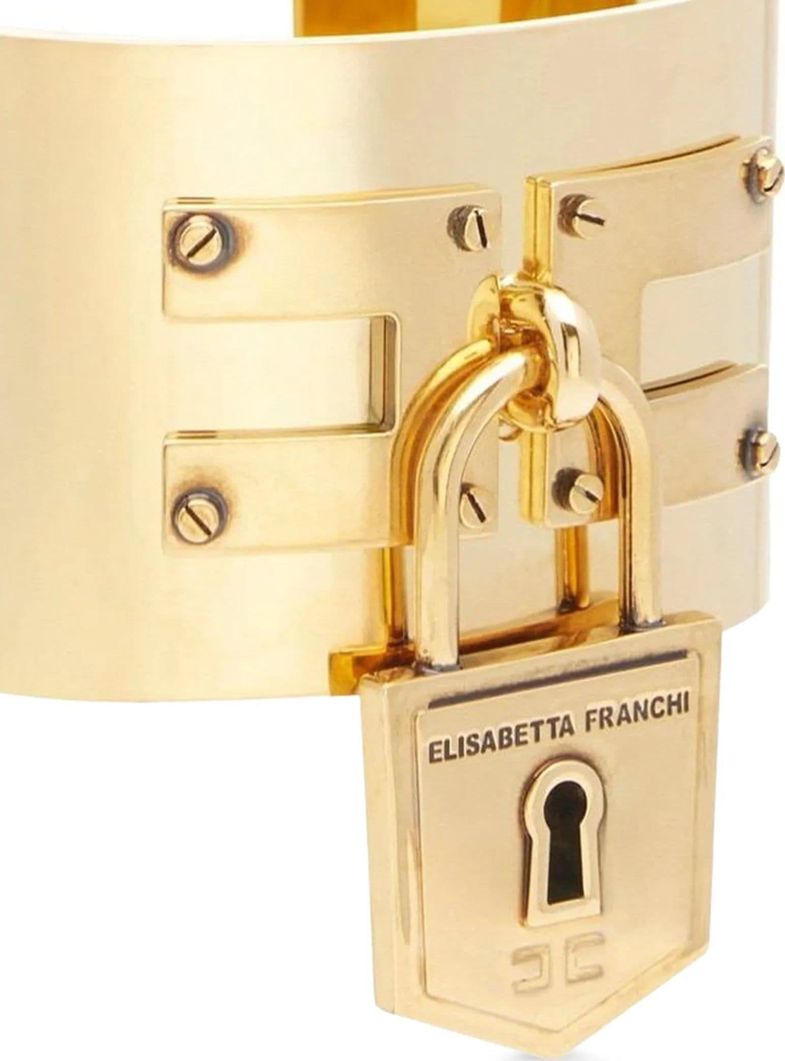 Elisabetta Franchi Gold Brass Bracelet - 2