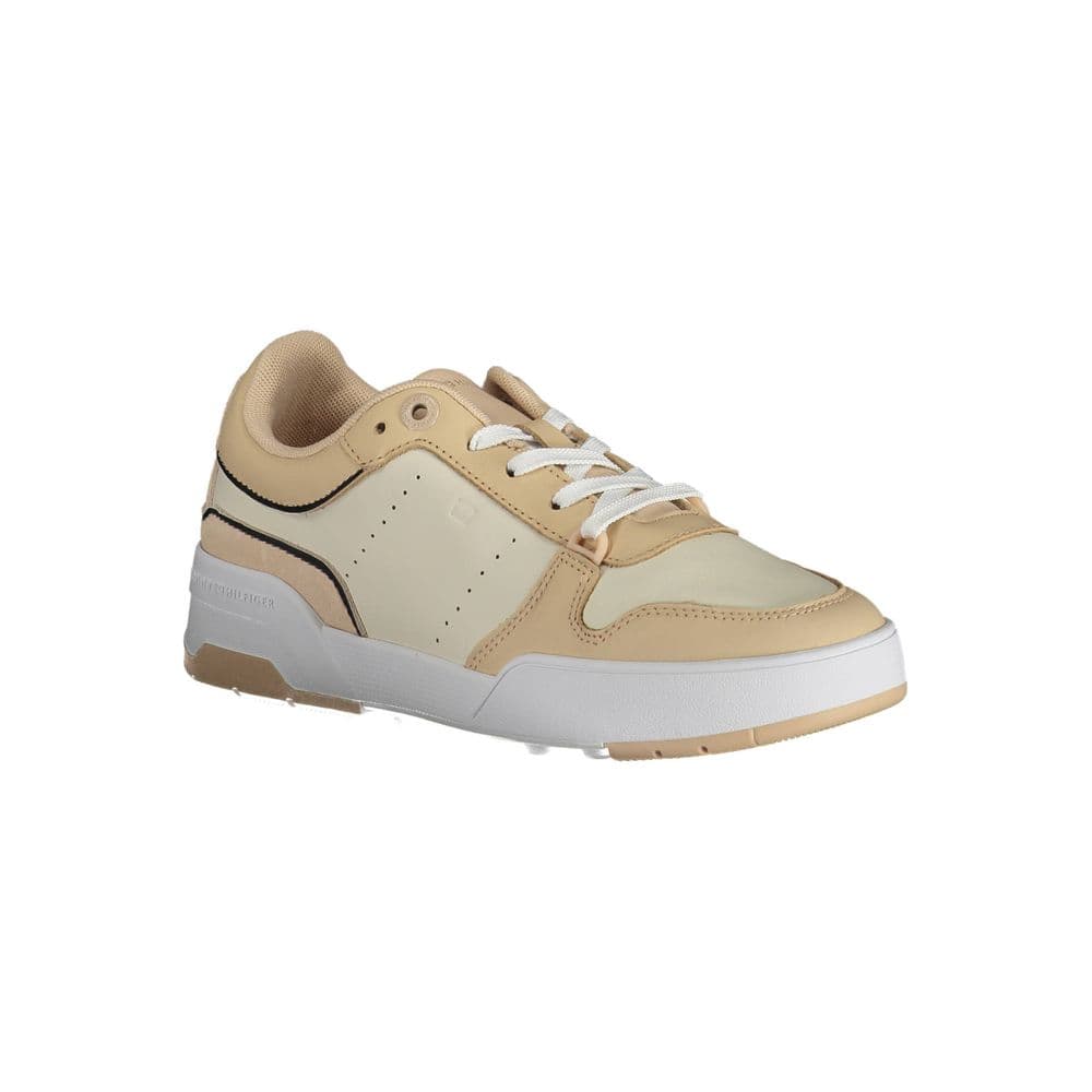 Tommy Hilfiger Beige Polyester Women Sneaker - 2