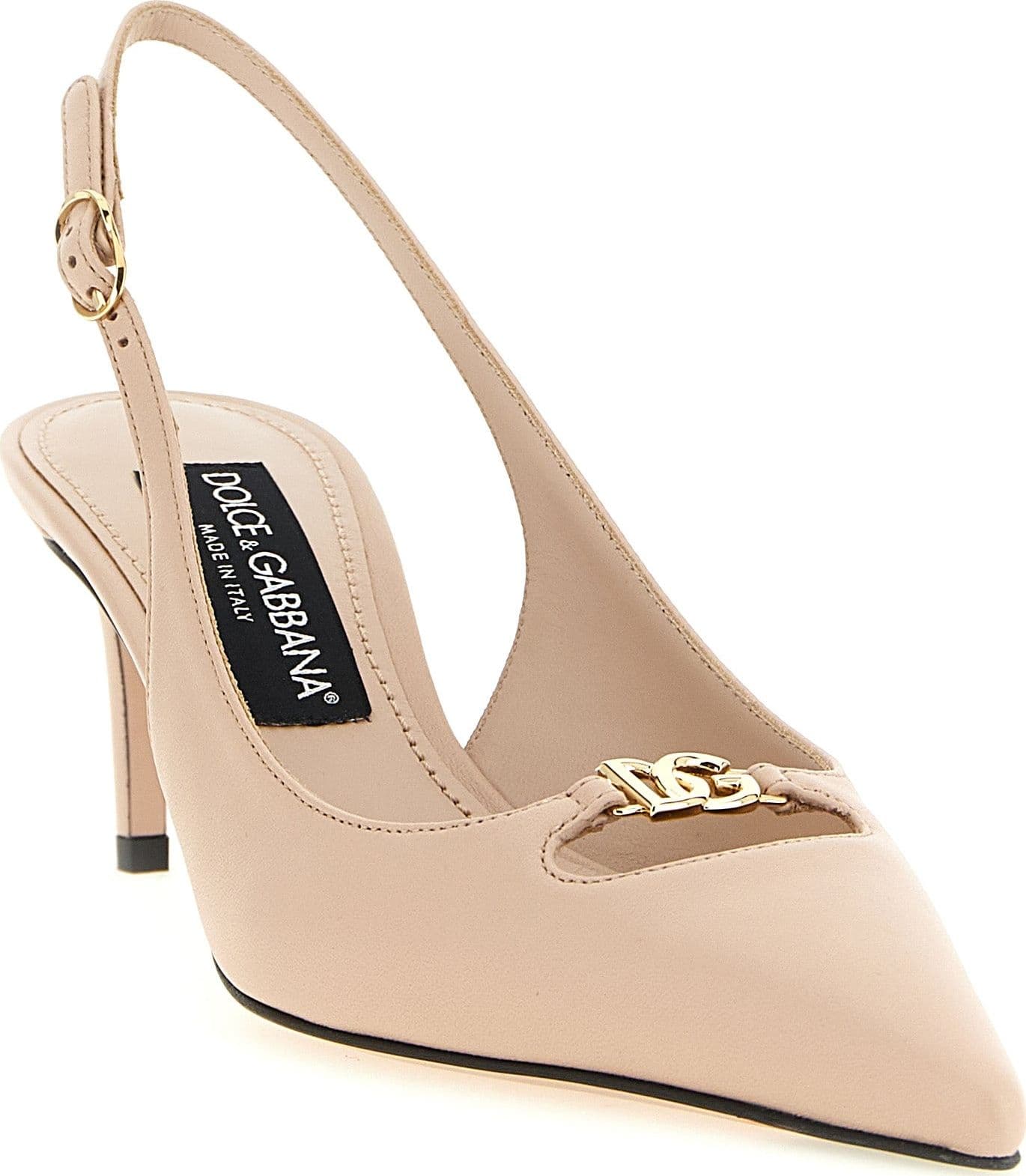 Dolce & Gabbana Multicolor Lamb Leather Mid Heel Pumps - 2