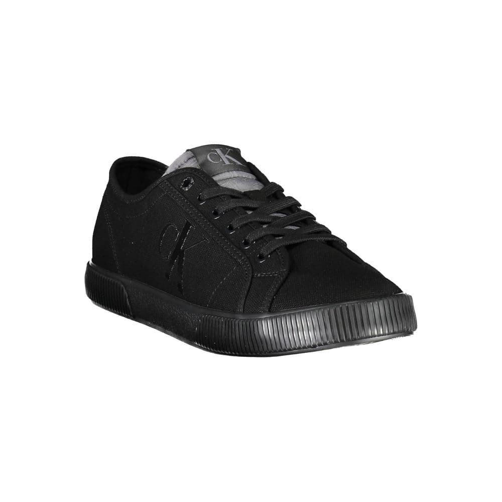 Calvin Klein Black Cotton Men Sneaker - 2