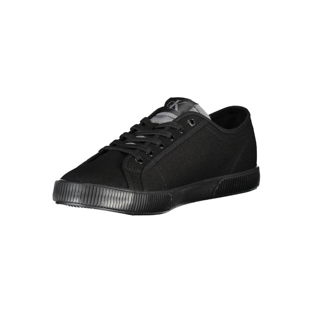 Calvin Klein Black Cotton Men Sneaker - 3