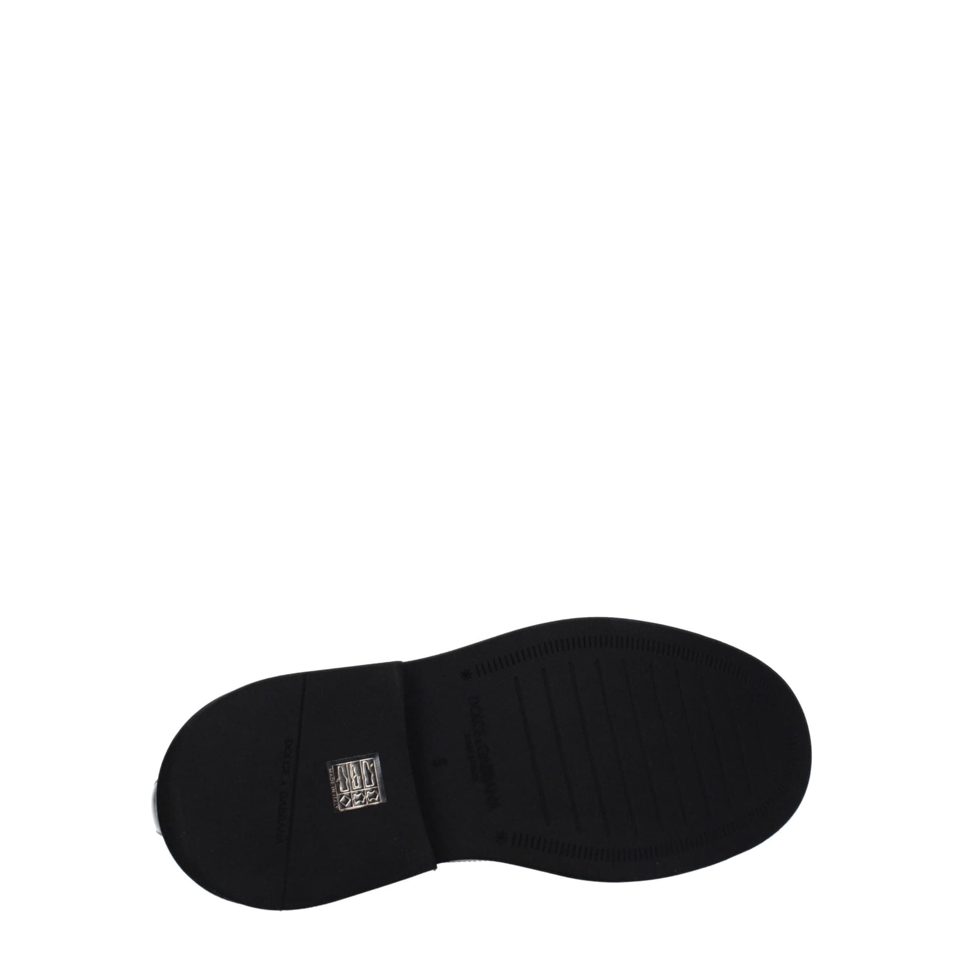 Dolce & Gabbana Black Leather Oxfords And Derbies - 5