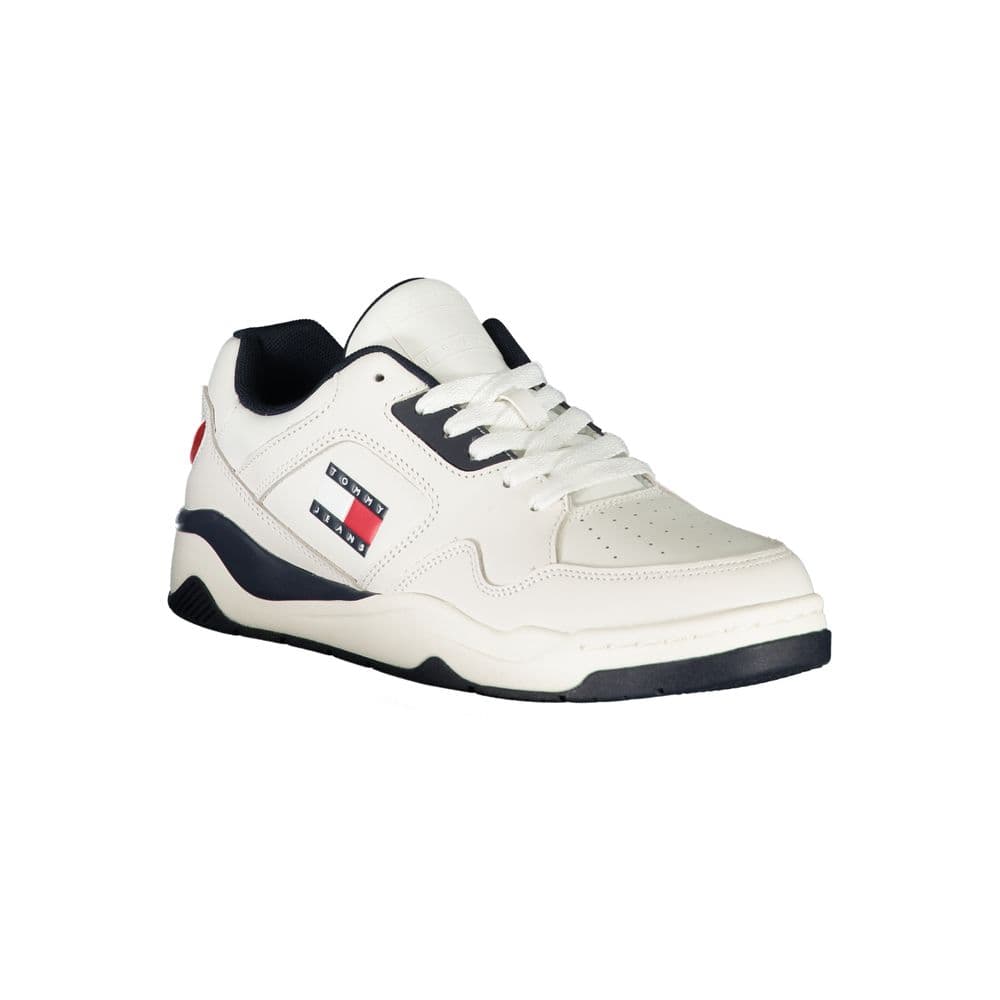 Tommy Hilfiger Bianco Leather Men's Sneaker - 2
