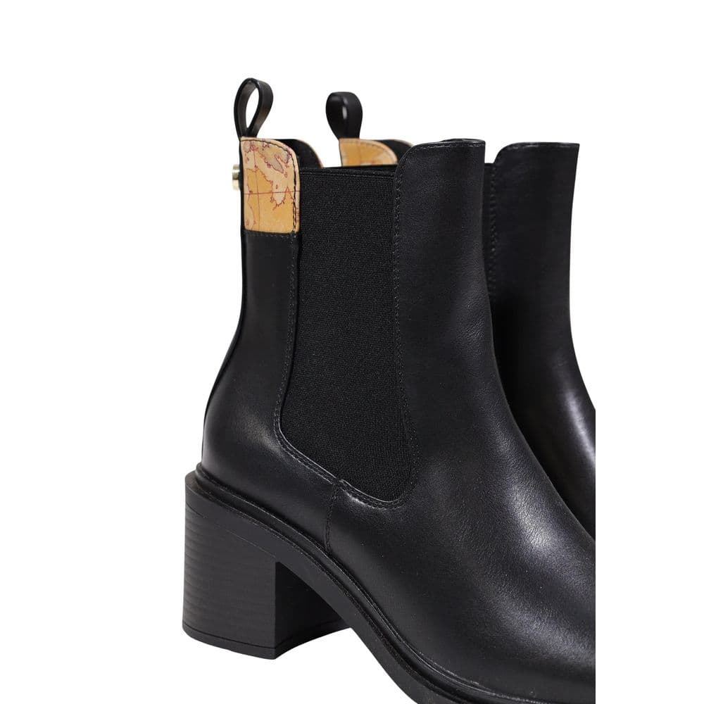 Alviero Martini Prima Classe Black Polyethylene Ankle Boots - 5