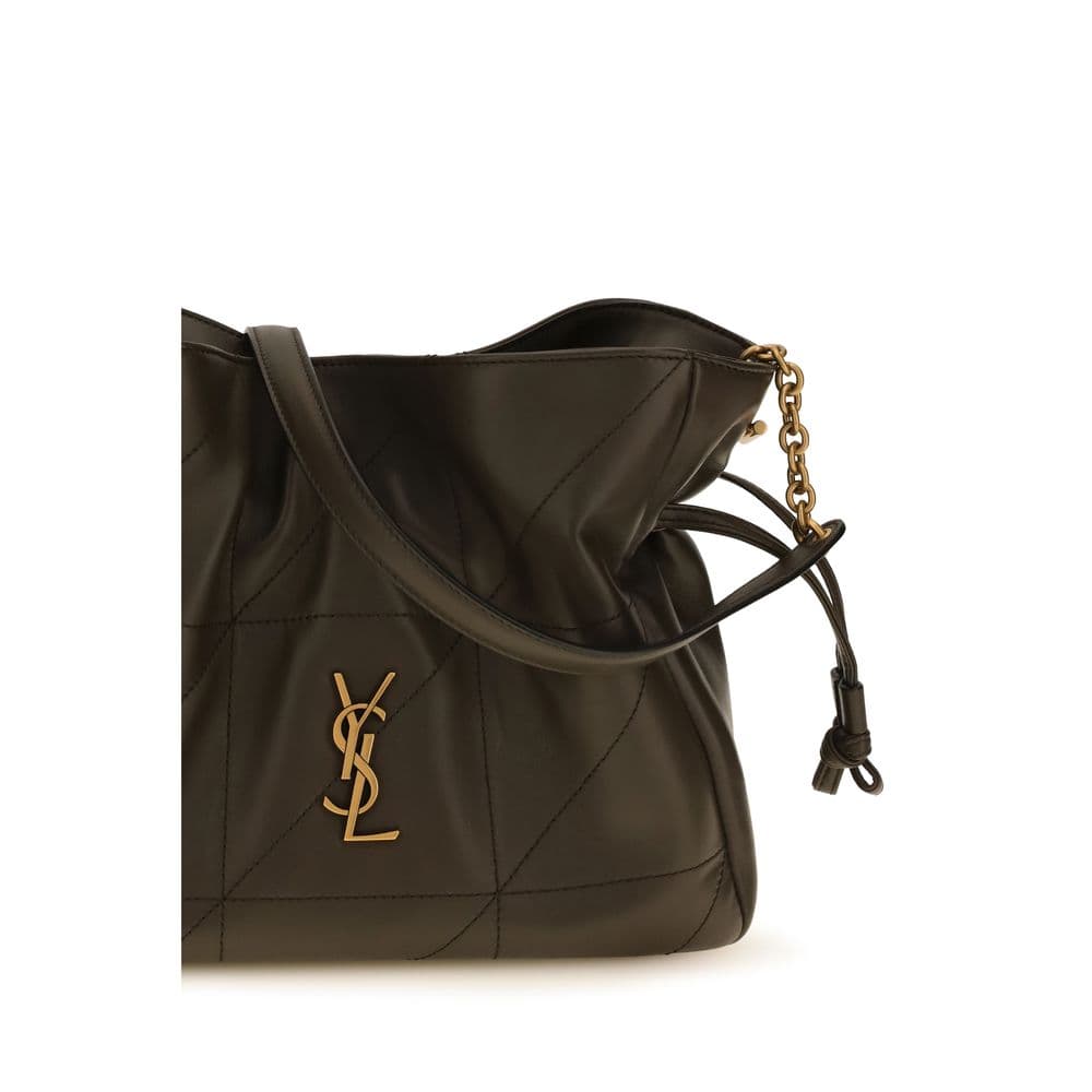 Saint Laurent Bicolor Lamb Ovis Aries Aries Clutch Bag - 4
