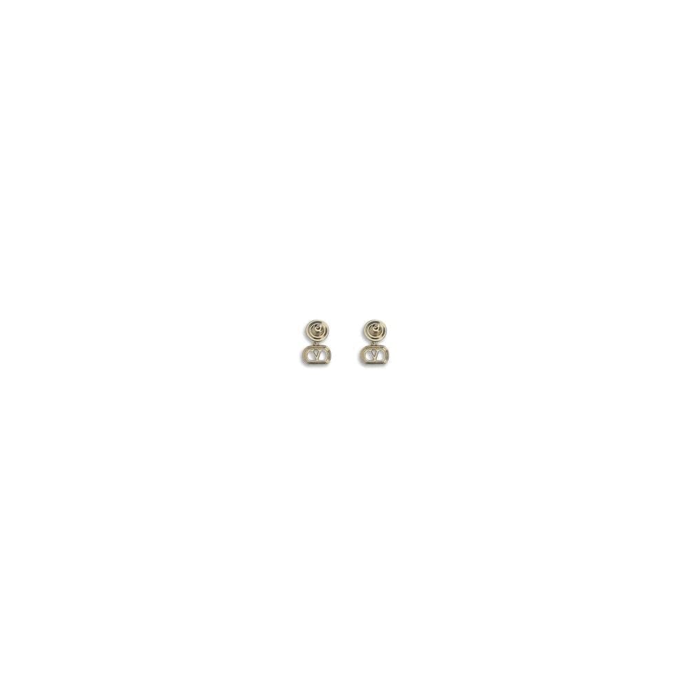 Valentino Garavani Gold Metal Earrings - 2