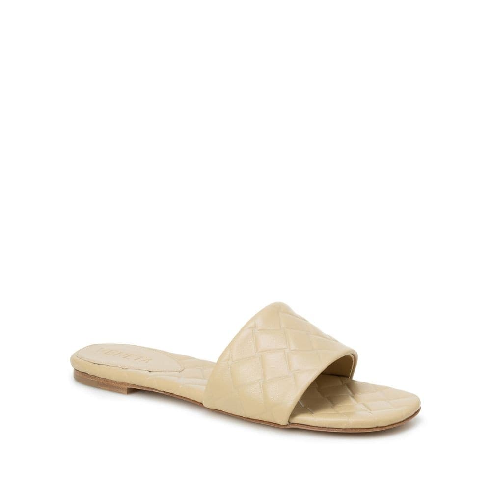 Bottega Veneta Beige Lamb Leather Sandals - 2