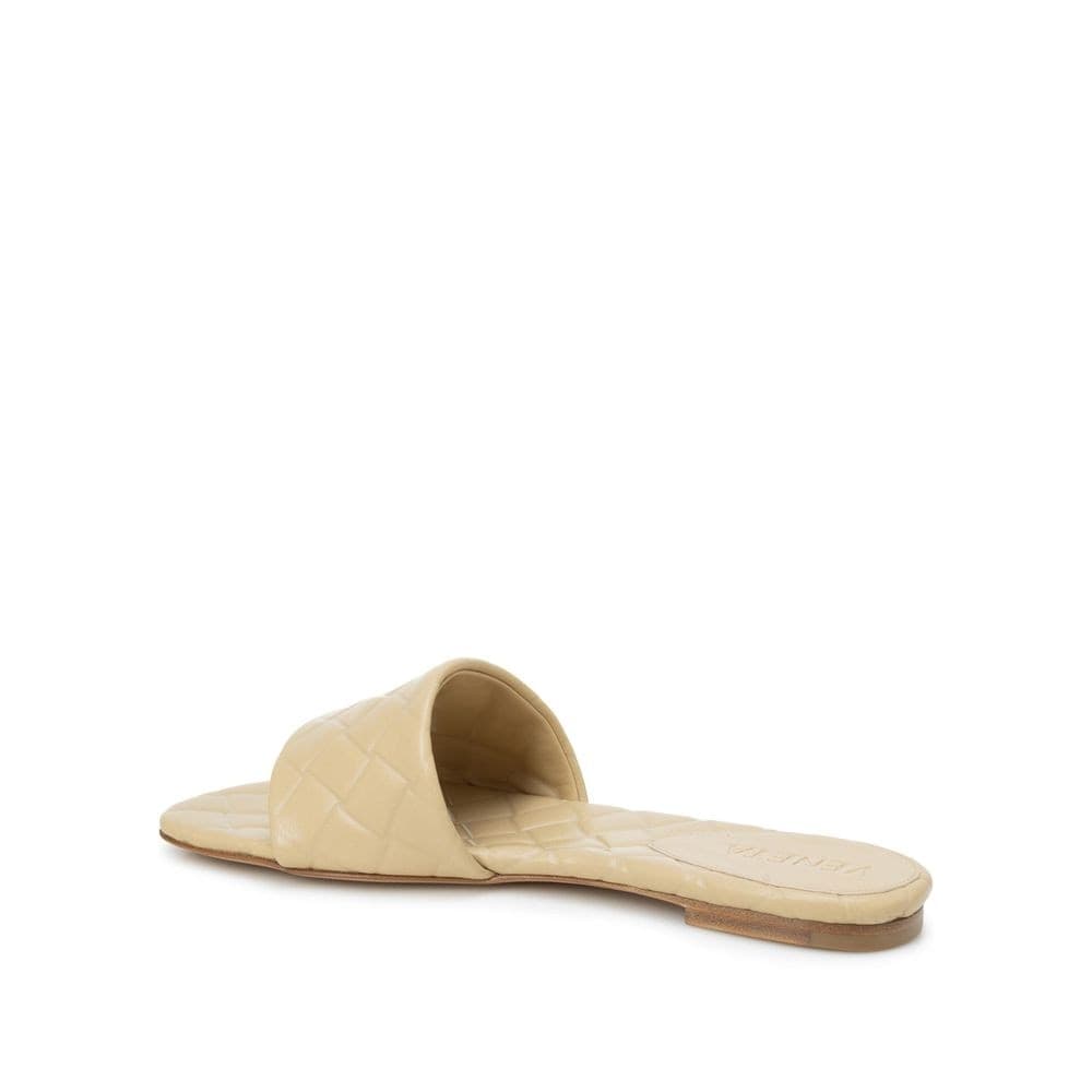 Bottega Veneta Beige Lamb Leather Sandals - 3
