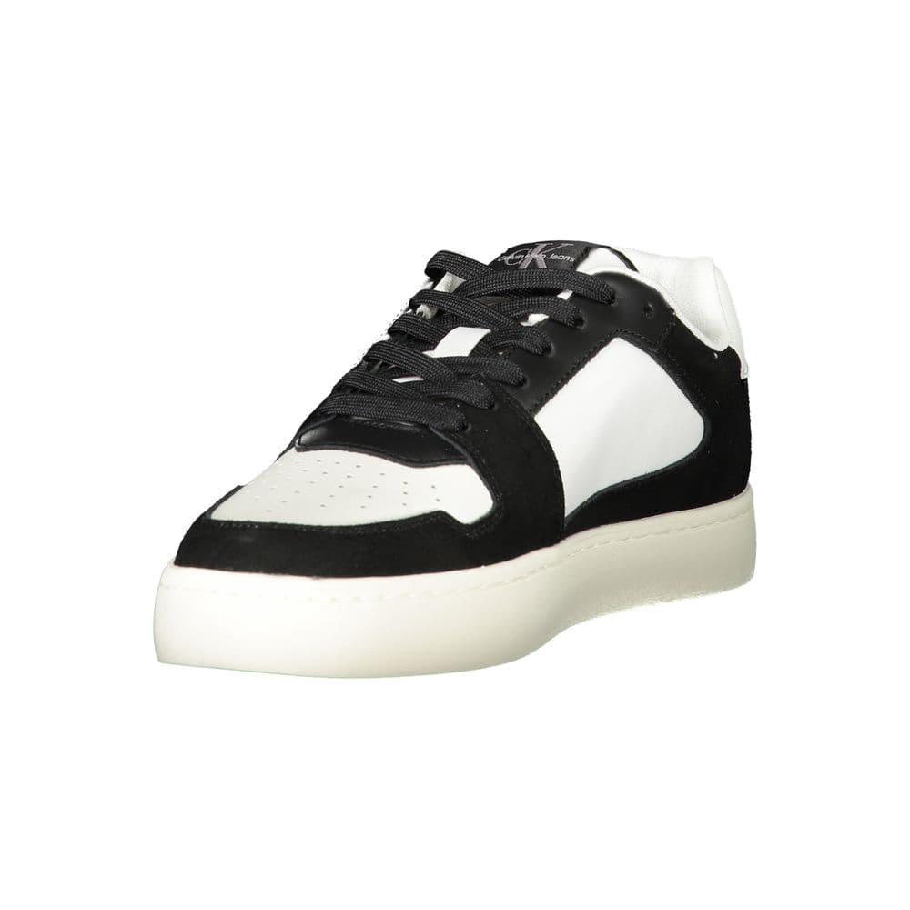 Calvin Klein White Polyester Men's Sneaker - 3