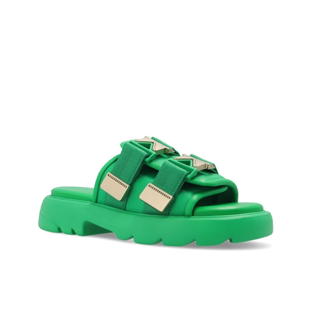 Bottega Veneta Bicolor Nylon Slides - 2