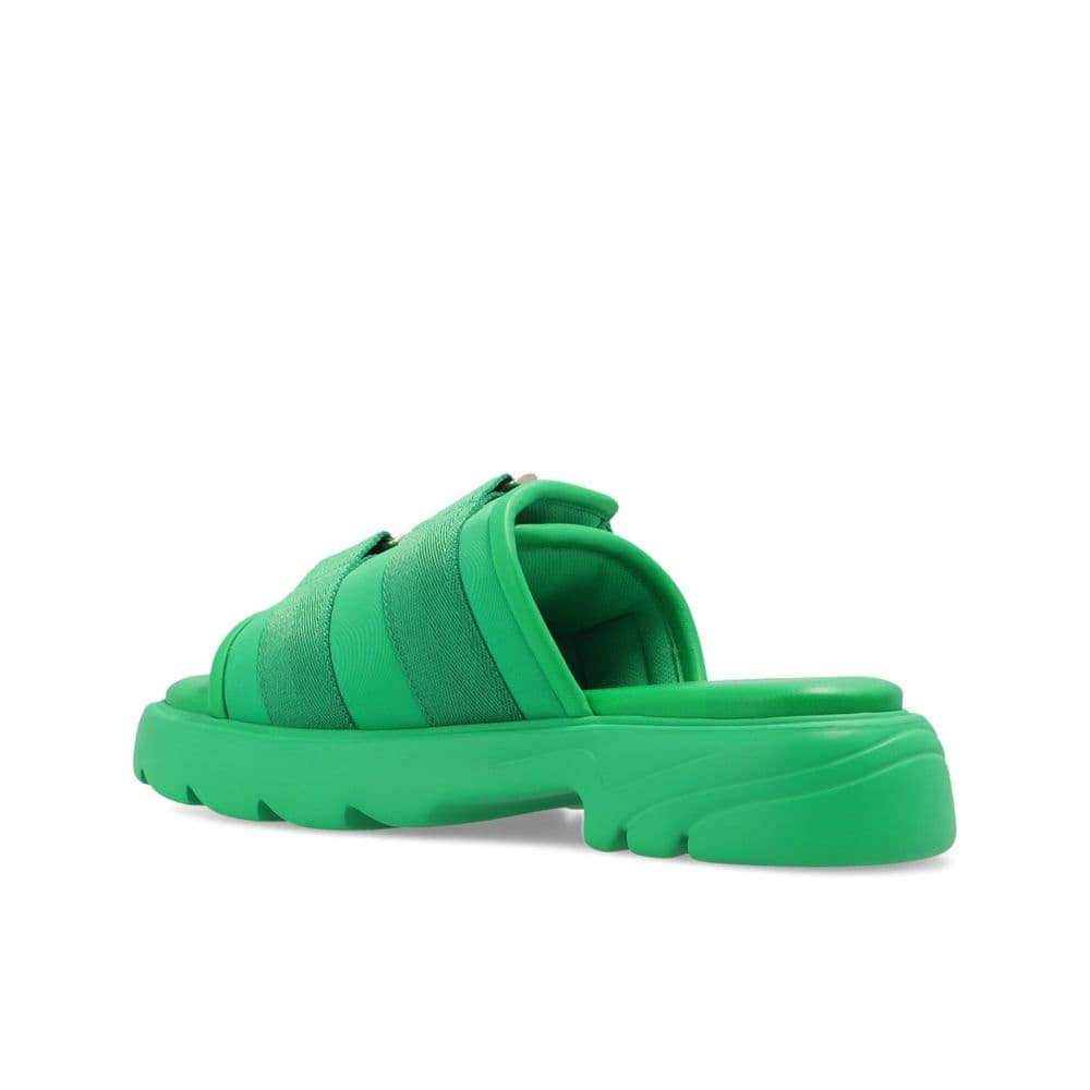 Bottega Veneta Bicolor Nylon Slides - 3