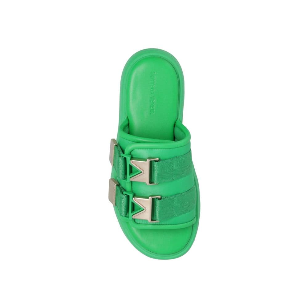 Bottega Veneta Bicolor Nylon Slides - 4