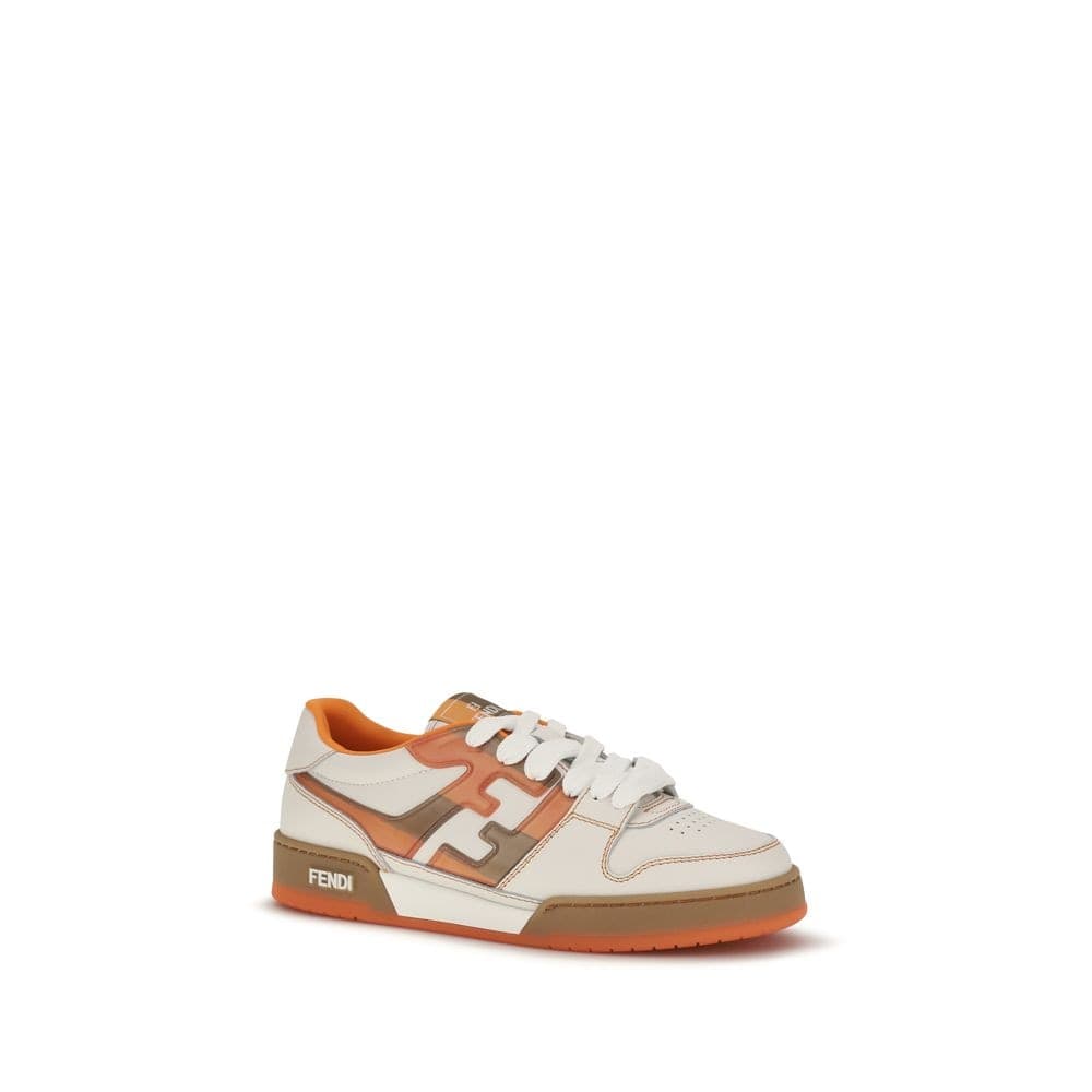 Fendi Multicolor Leather Athletic Sneakers - 2