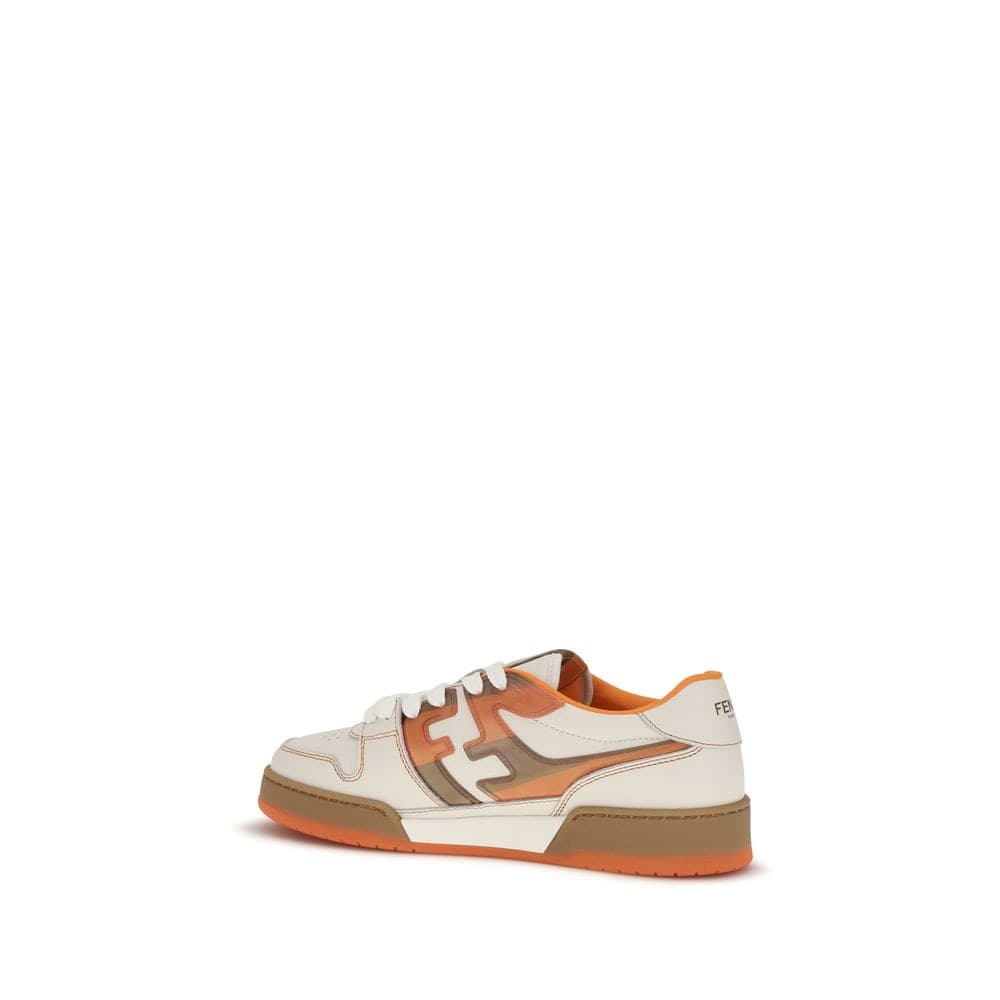 Fendi Multicolor Leather Athletic Sneakers - 3