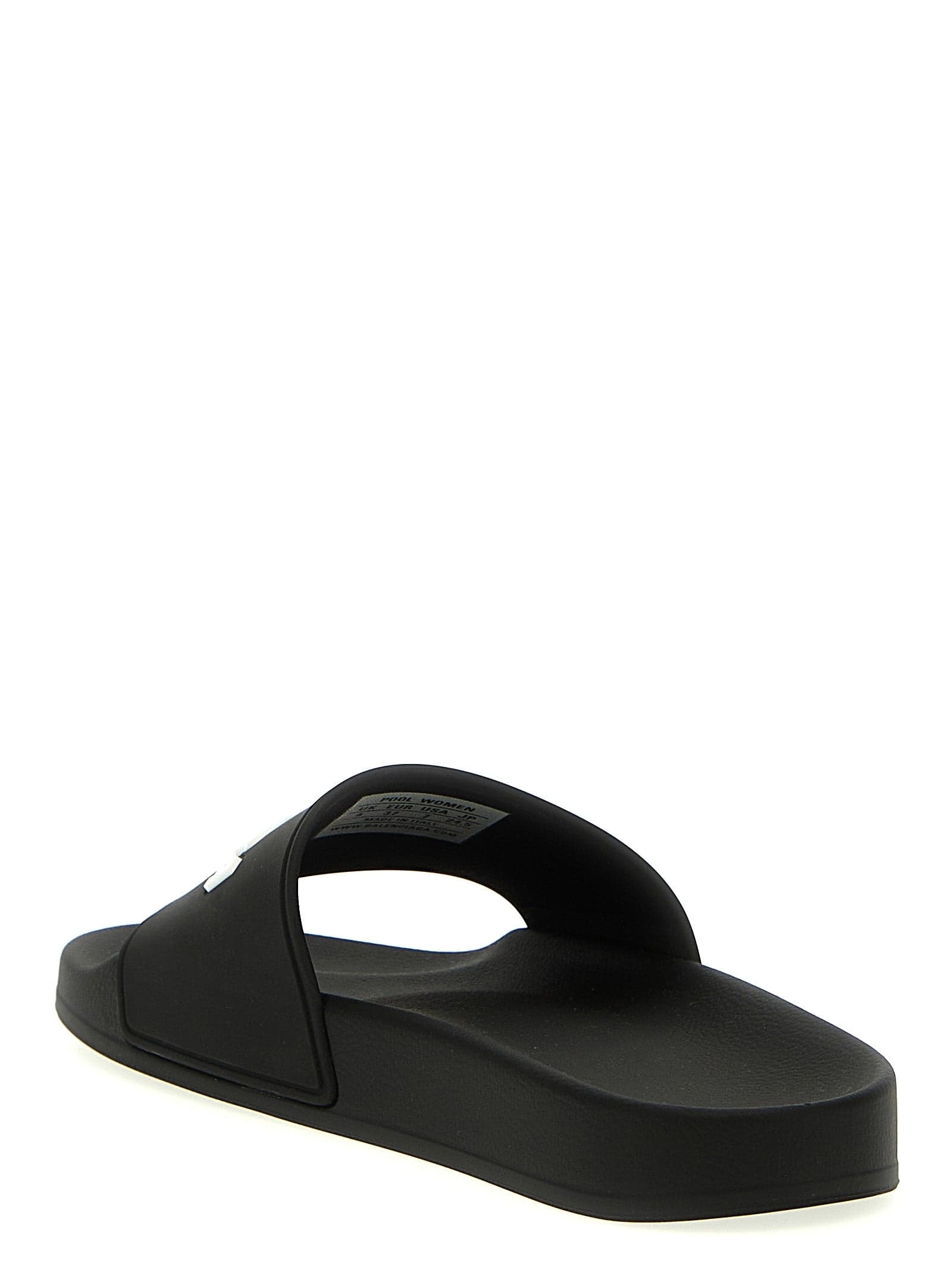 Balenciaga Bicolor Plastic Slides - 2