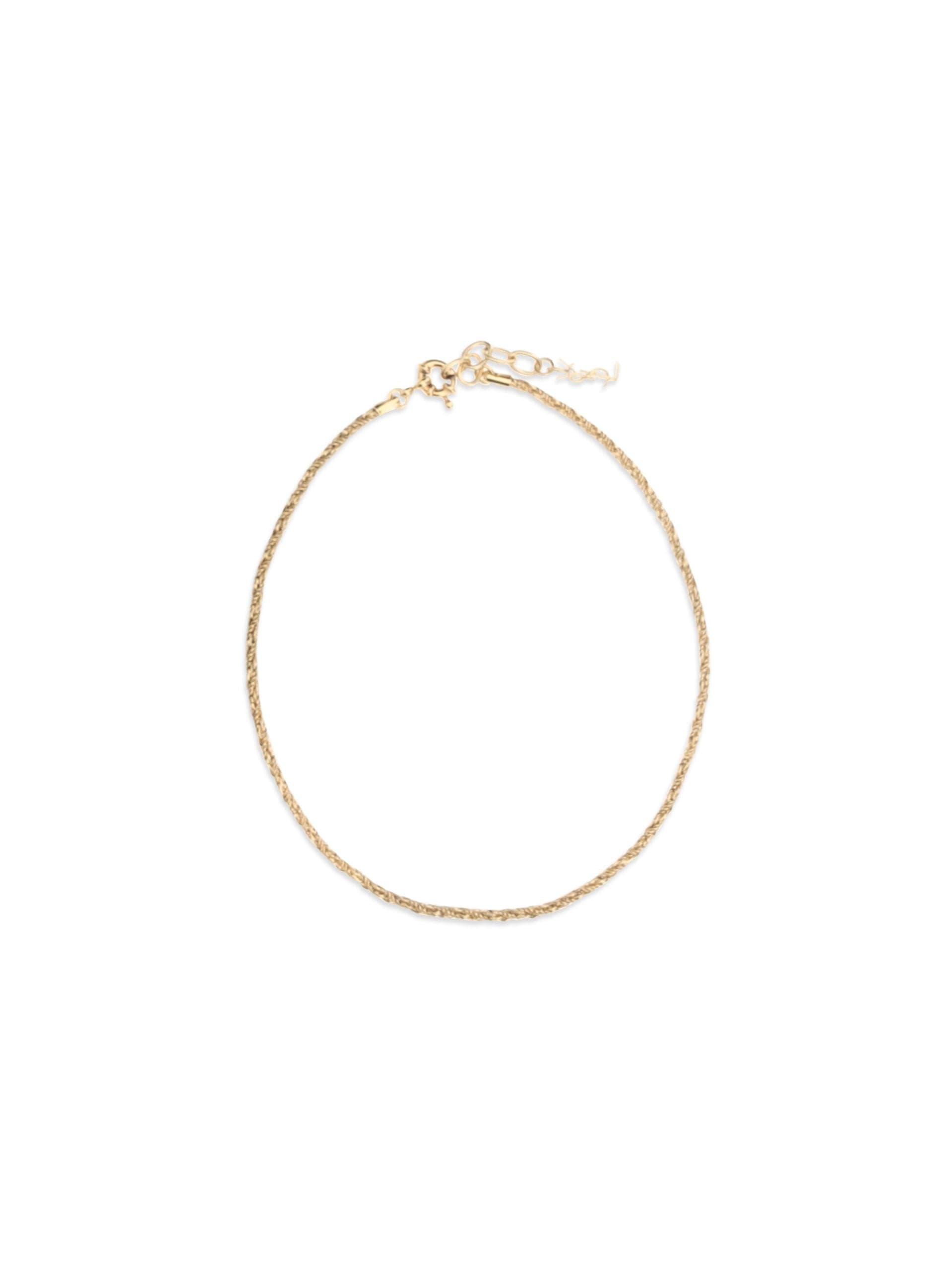 Saint Laurent Gold Brass Necklace - 2