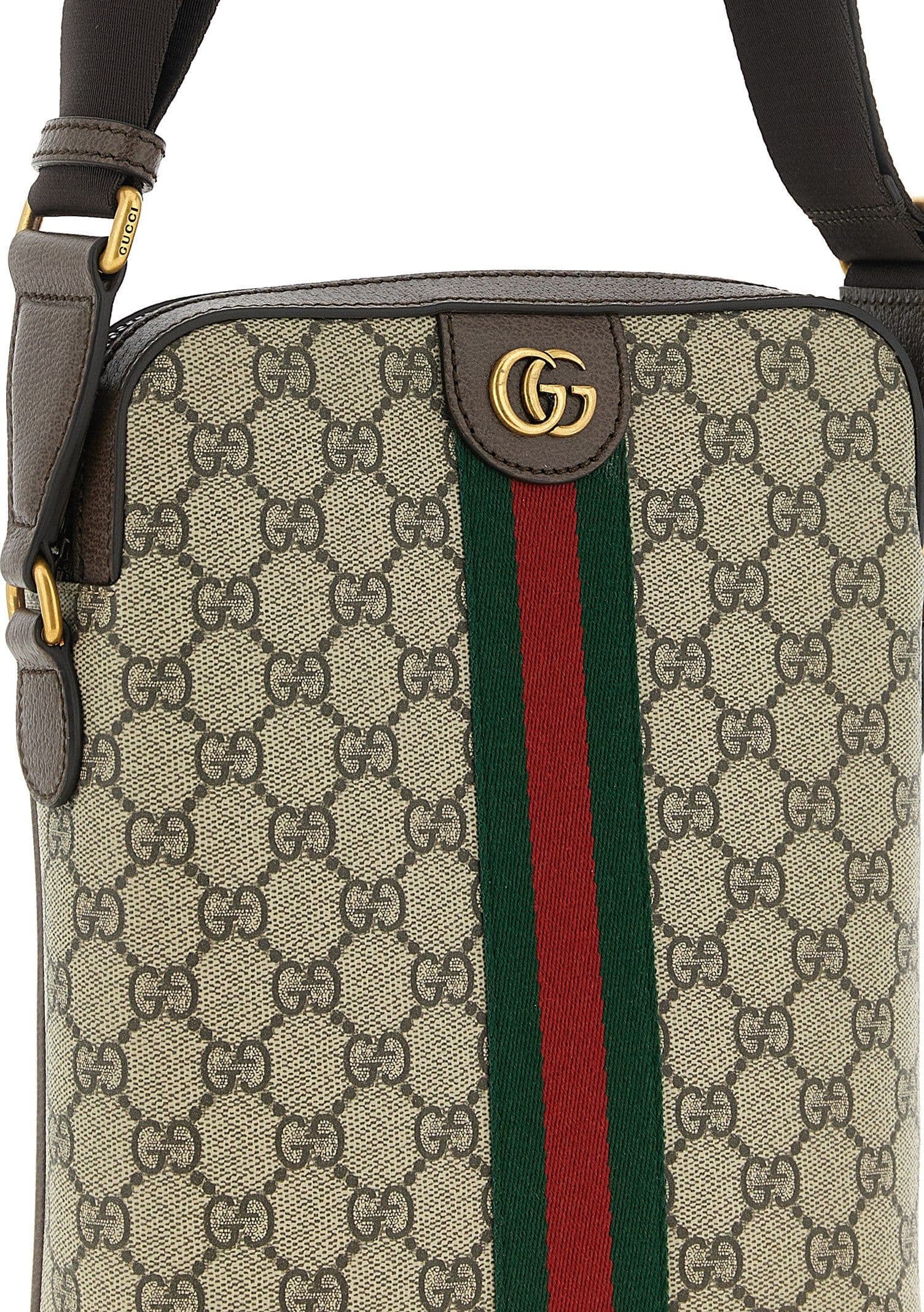 Gucci Beige Polyethylene Crossbody Bag - 3