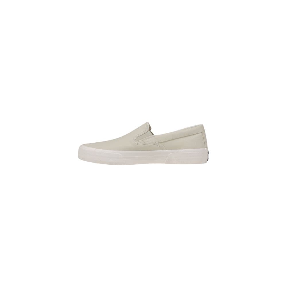 Tommy Hilfiger Jeans Beige Recycled Cotton Slip-On Loafers - 3