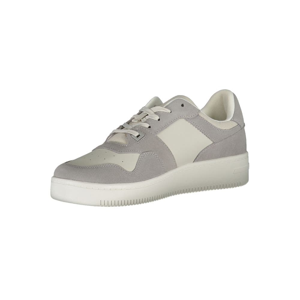 Tommy Hilfiger Grigio Pelle Men Sneaker - 3