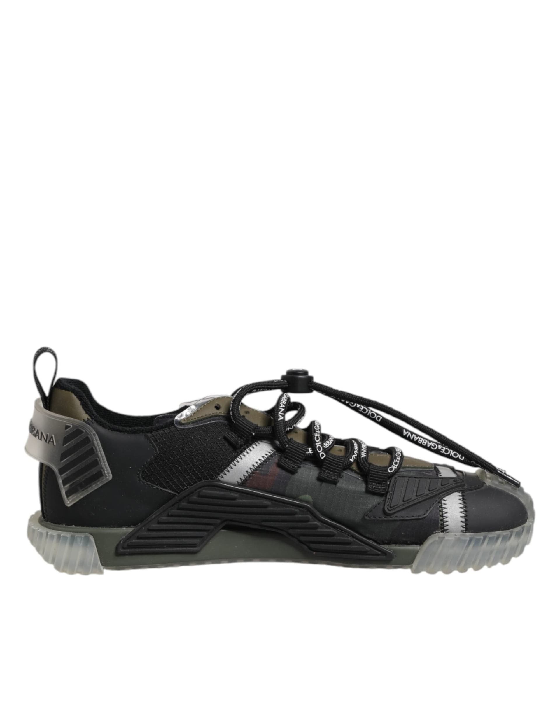 Dolce & Gabbana Multicolor Lace Up Low Top NS1 Sneakers Shoes - 6