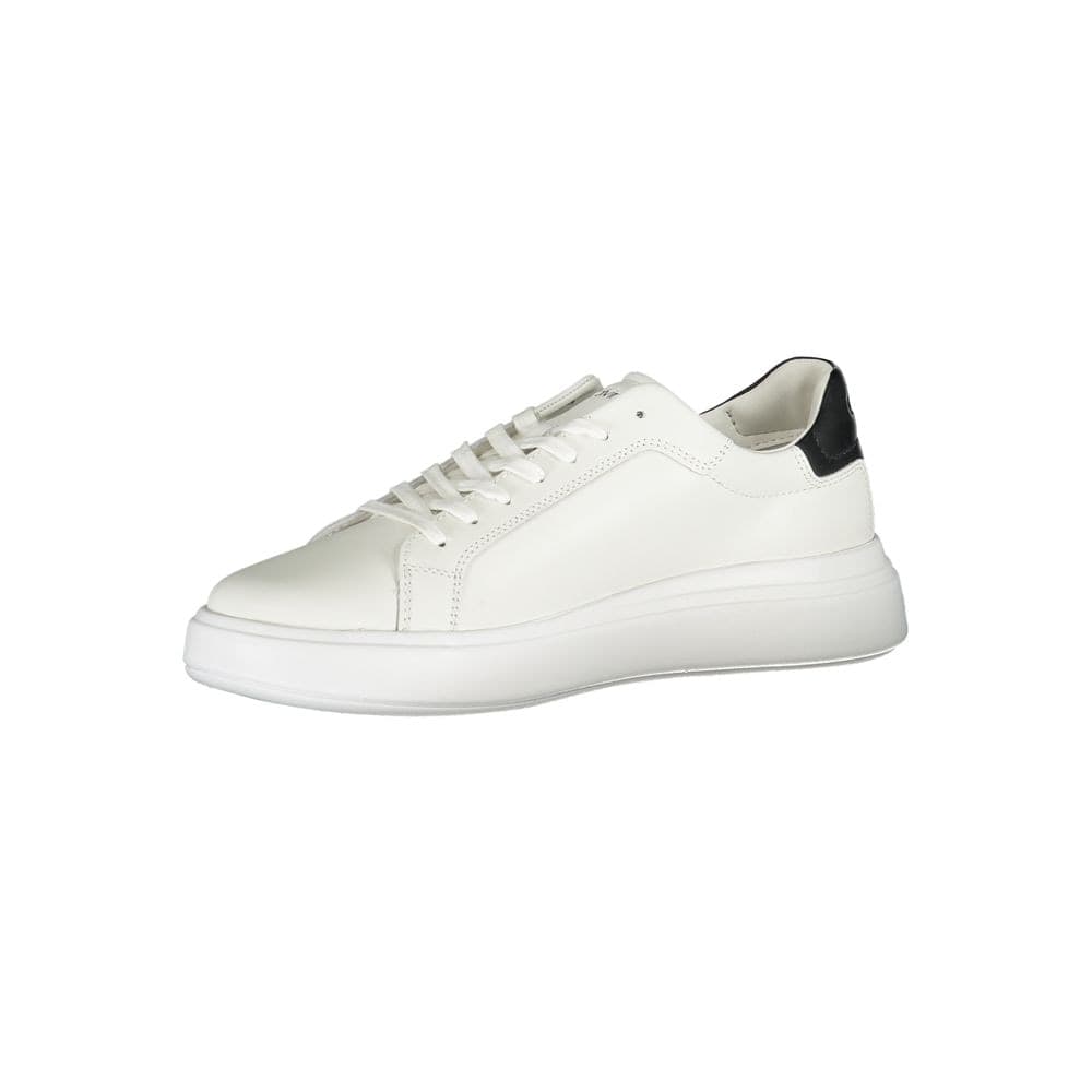 Calvin Klein Sleek White Sneakers with Contrast Accents - 3