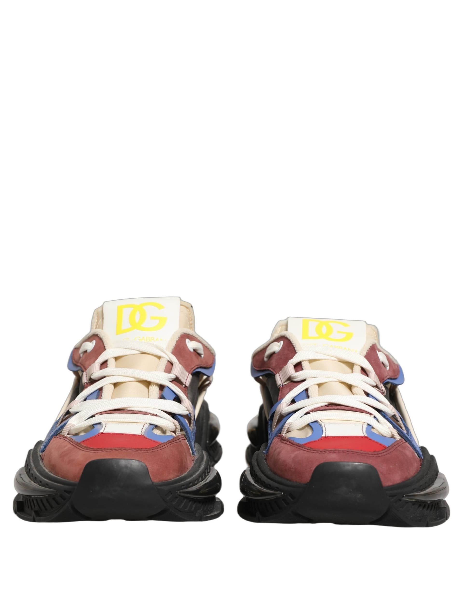 Dolce & Gabbana Multicolor Panelled Airmaster Sneakers Shoes - 2