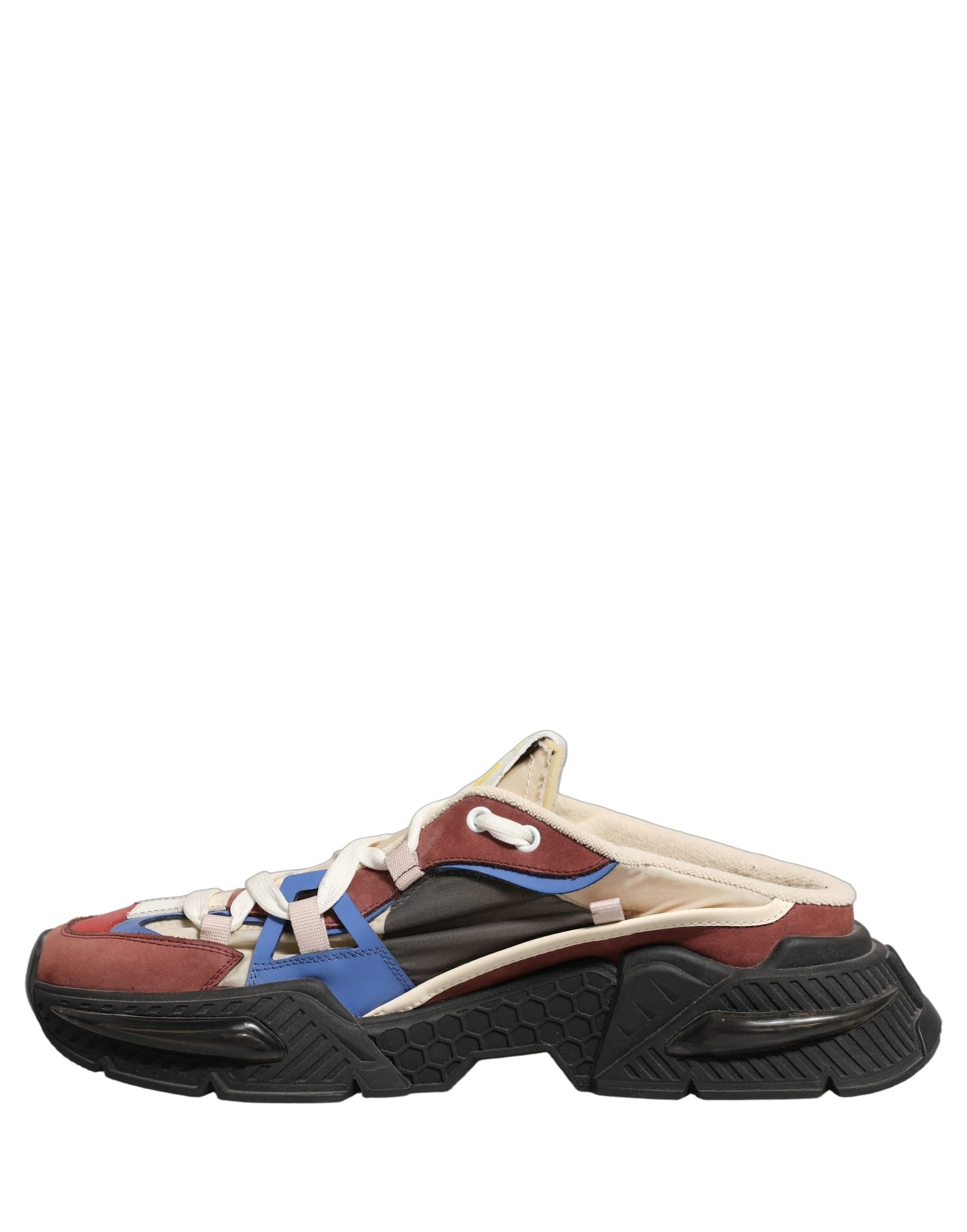 Dolce & Gabbana Multicolor Panelled Airmaster Sneakers Shoes - 6