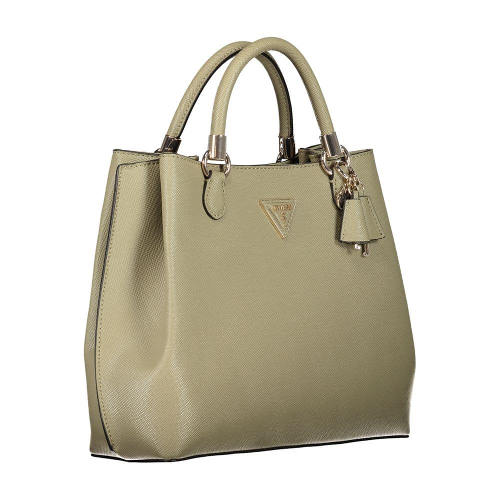 Guess Jeans Verde Poliuretano Women's Handbag - 3