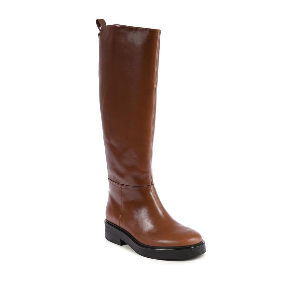 Tommy Hilfiger Brown Leather Ankle Boots - 2
