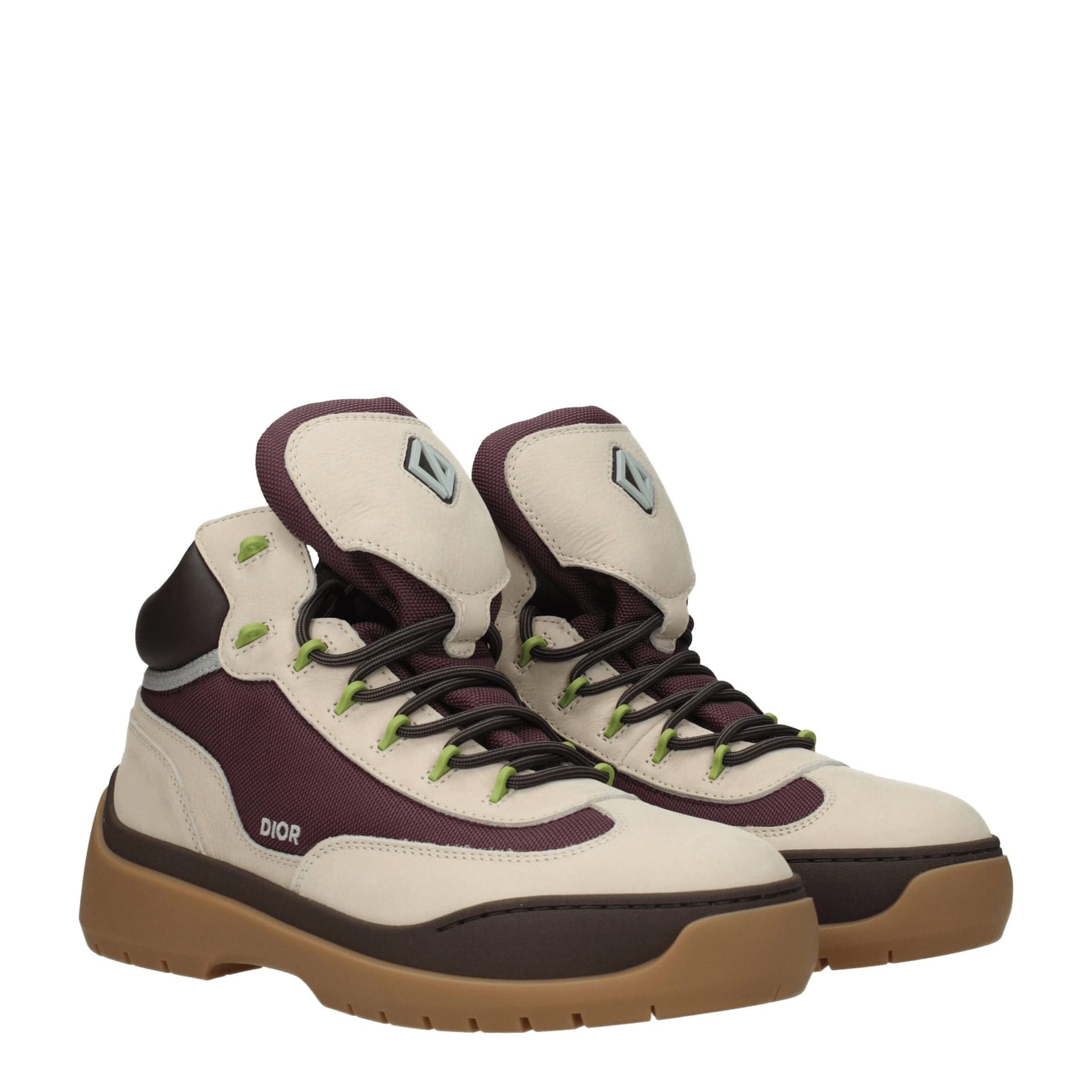 Christian Dior Beige Leather Ankle Boots - 2