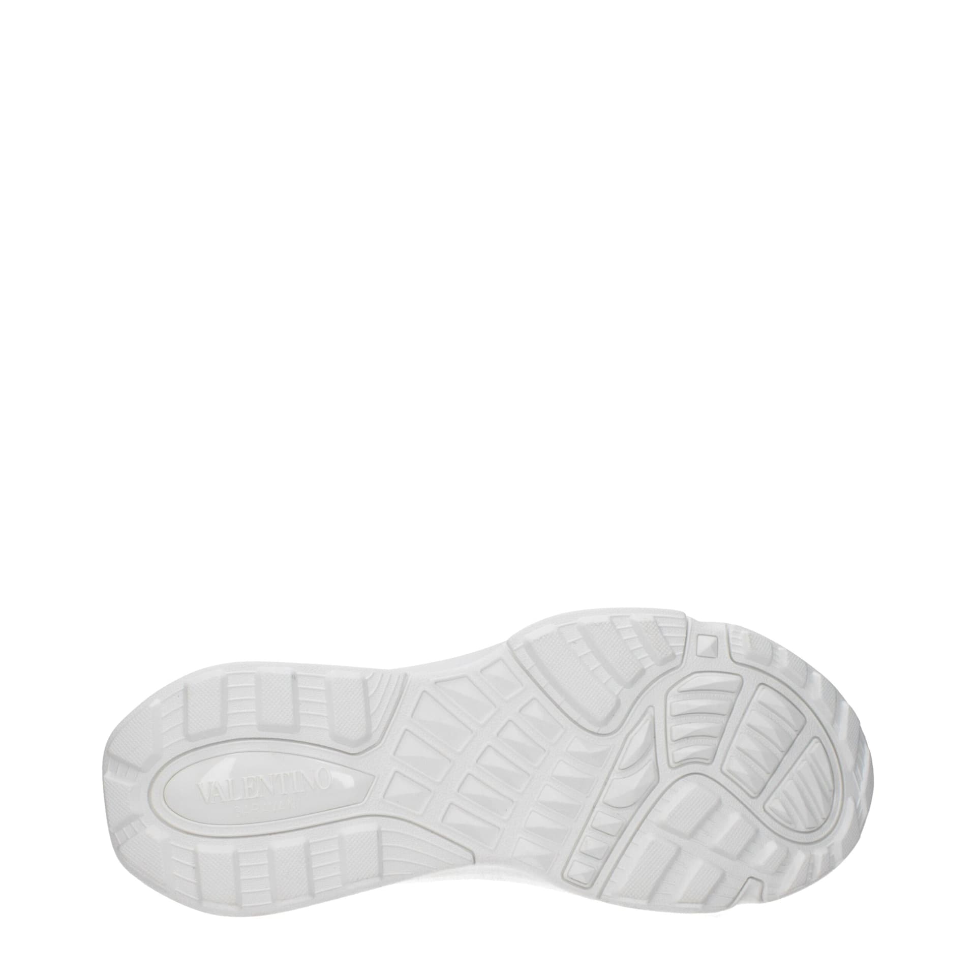Valentino Garavani White Fabric Athletic Sneakers - 5