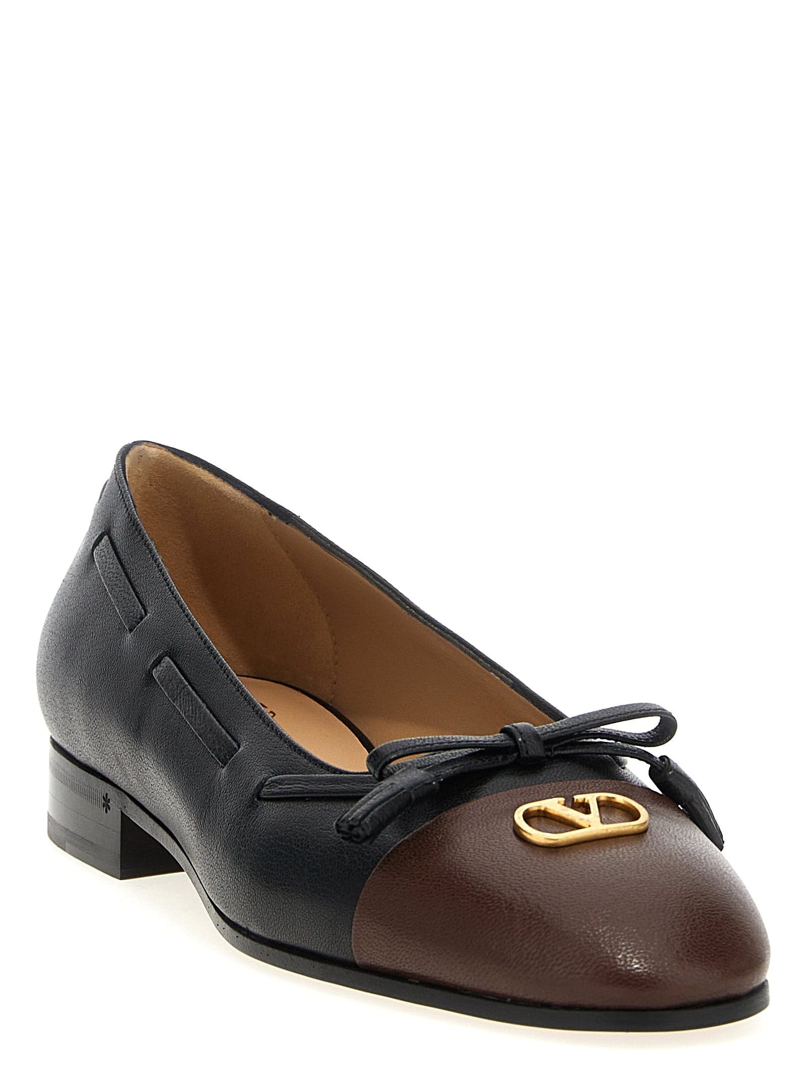 Valentino Garavani Multicolor Calfskin Ballet Flats - 2