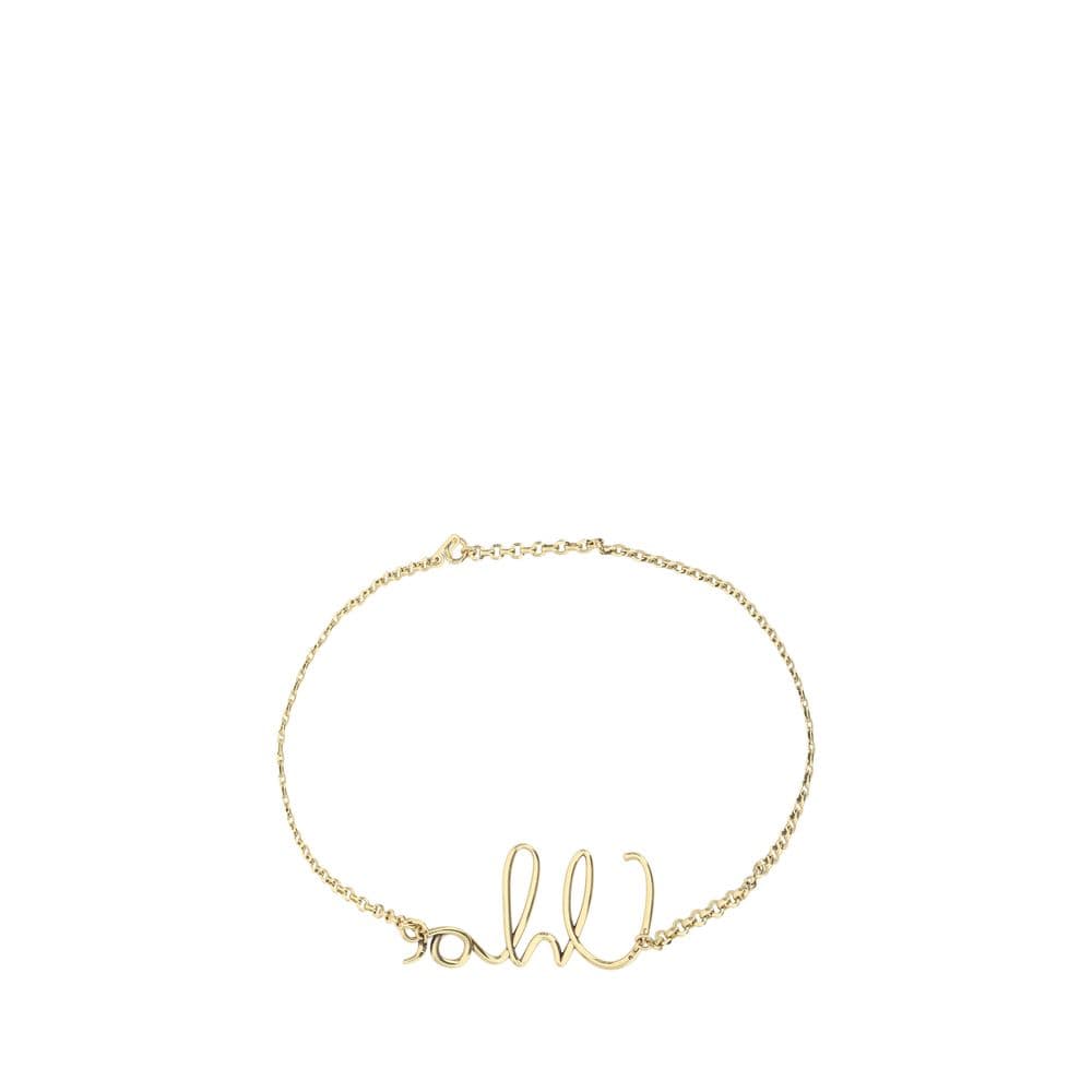 Chloé Gold Brass Thin Belt - 2