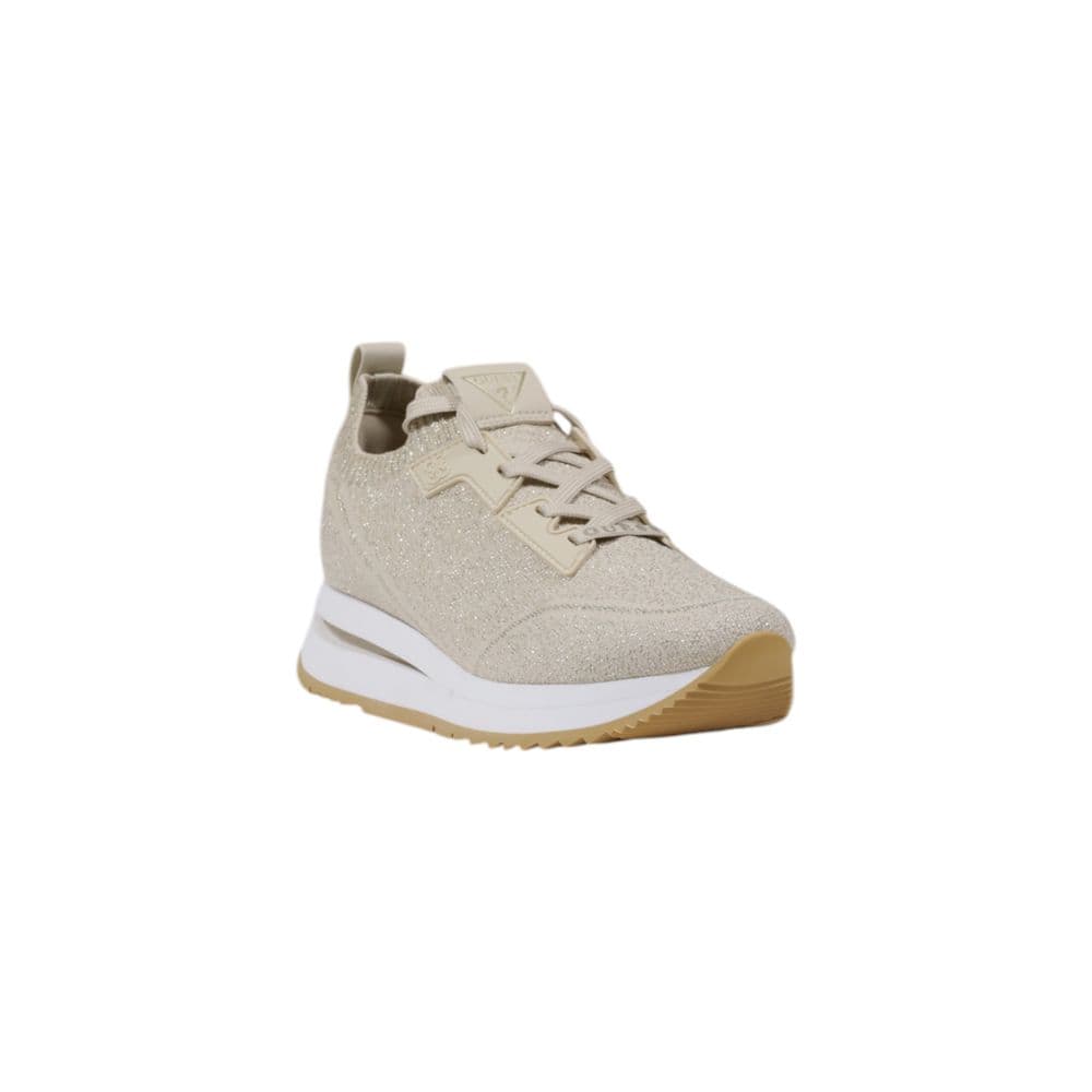 Guess Beige Polyester Low Top Sneakers - 2
