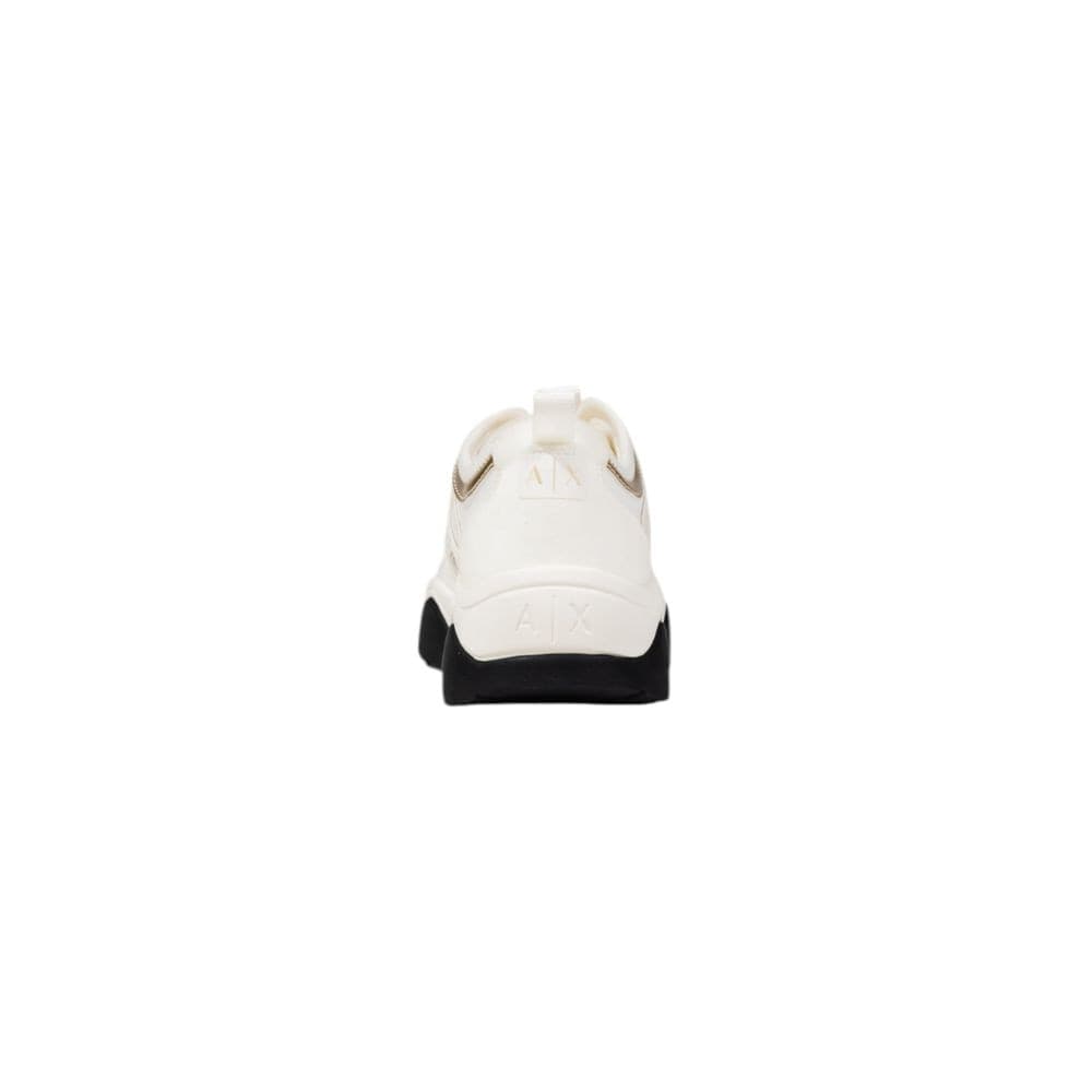 Armani Exchange White Polyester Athletic Sneakers - 4