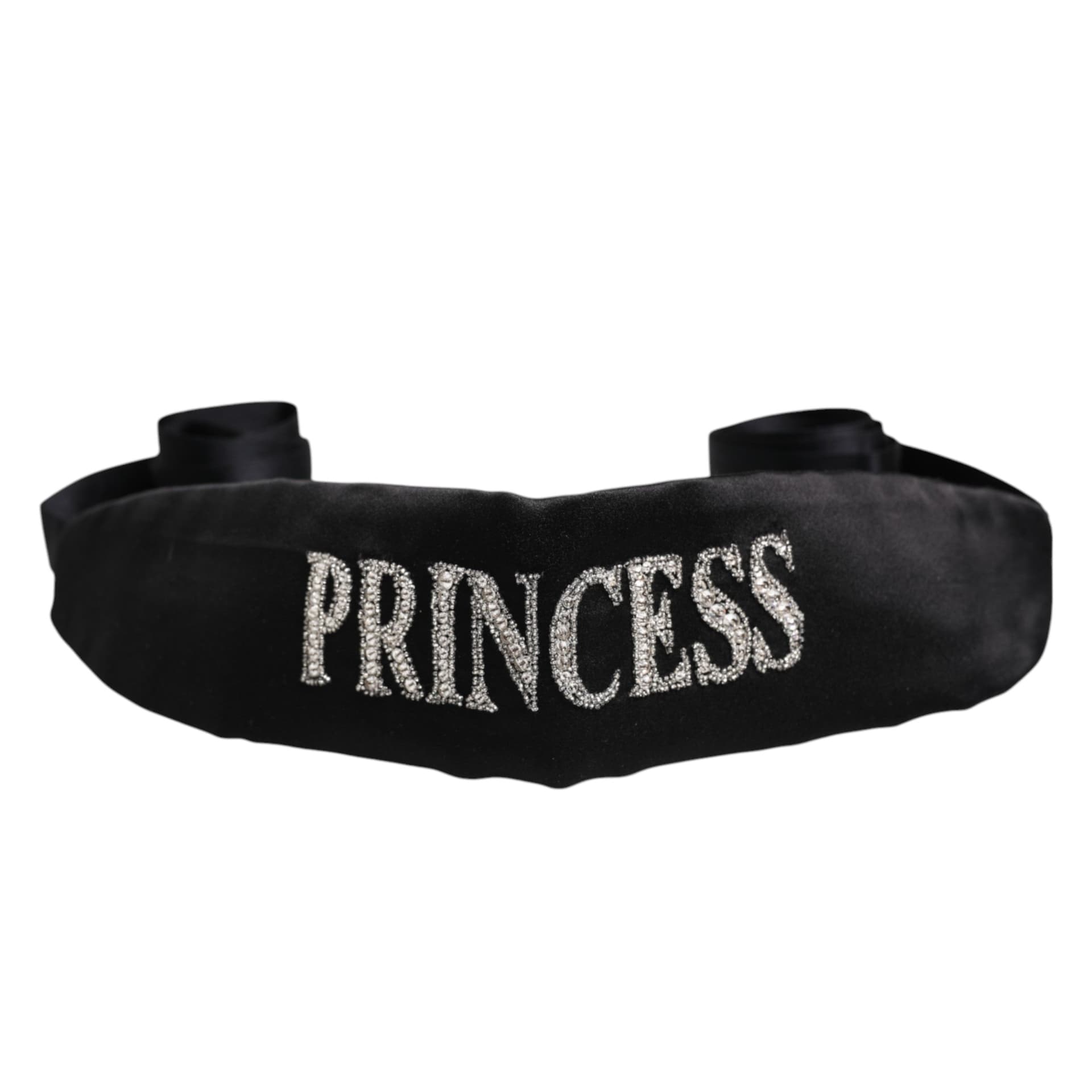 Dolce & Gabbana Black Princess Fantasy Braided Waist Belt - 5