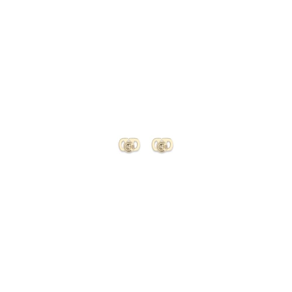 Valentino Garavani Gold Brass Earrings - 2