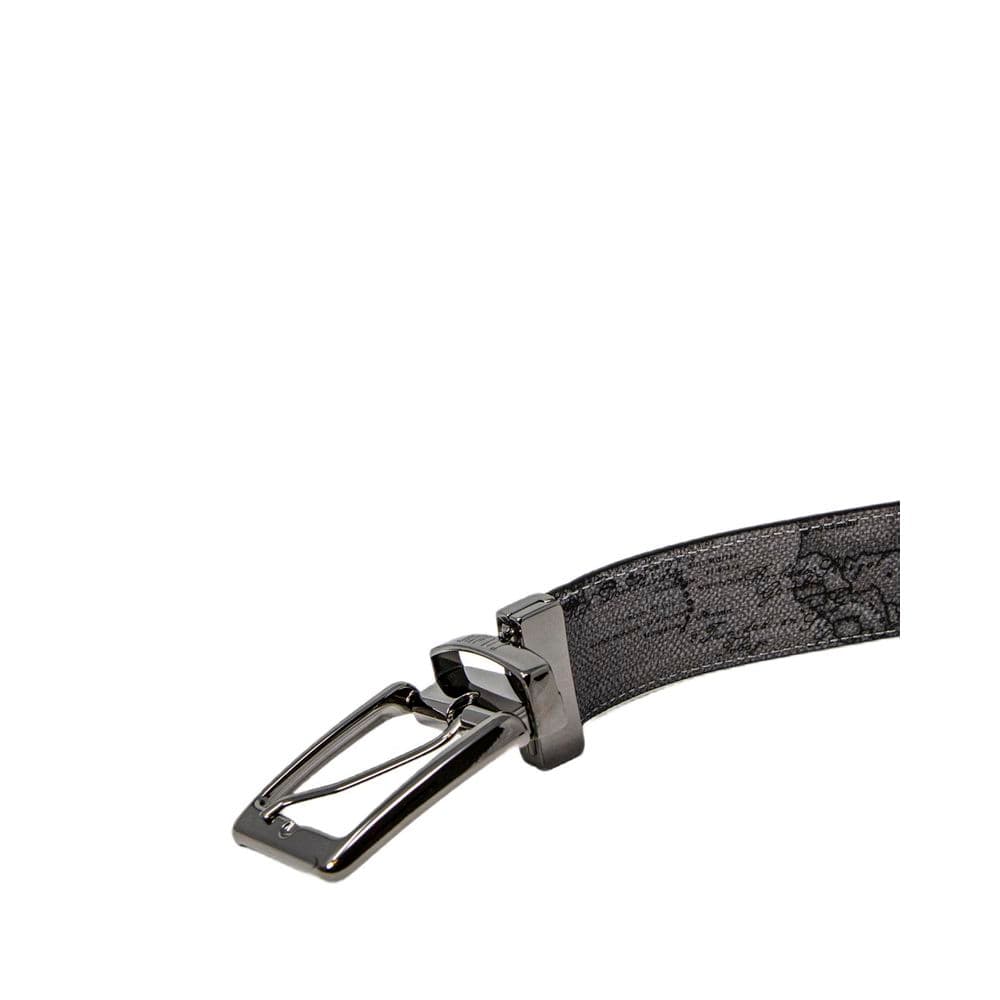 Alviero Martini Prima Classe Black Leather Regular Belt - 2