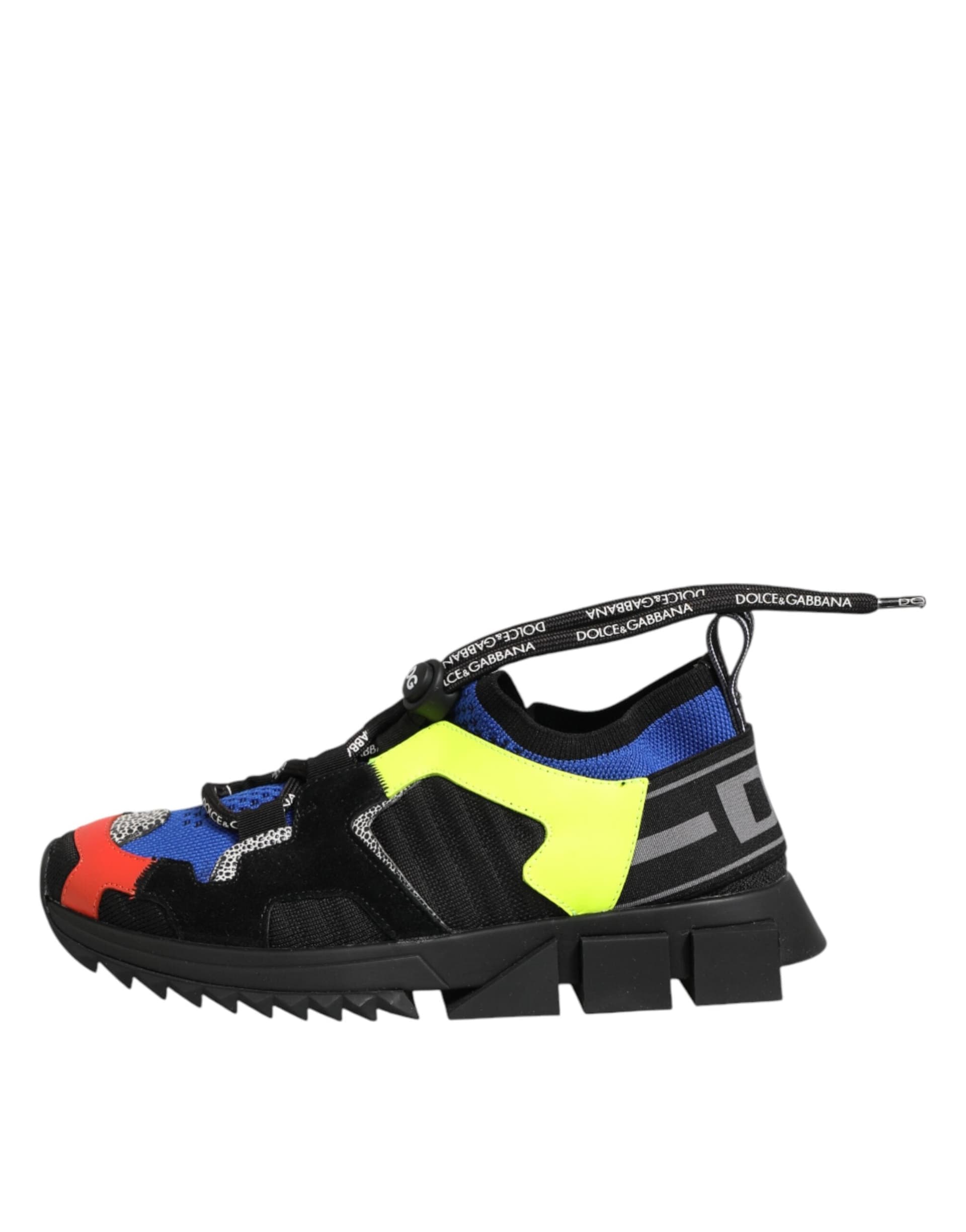 Dolce & Gabbana Multicolor Low Top Sorrento Sneakers Shoes - 5